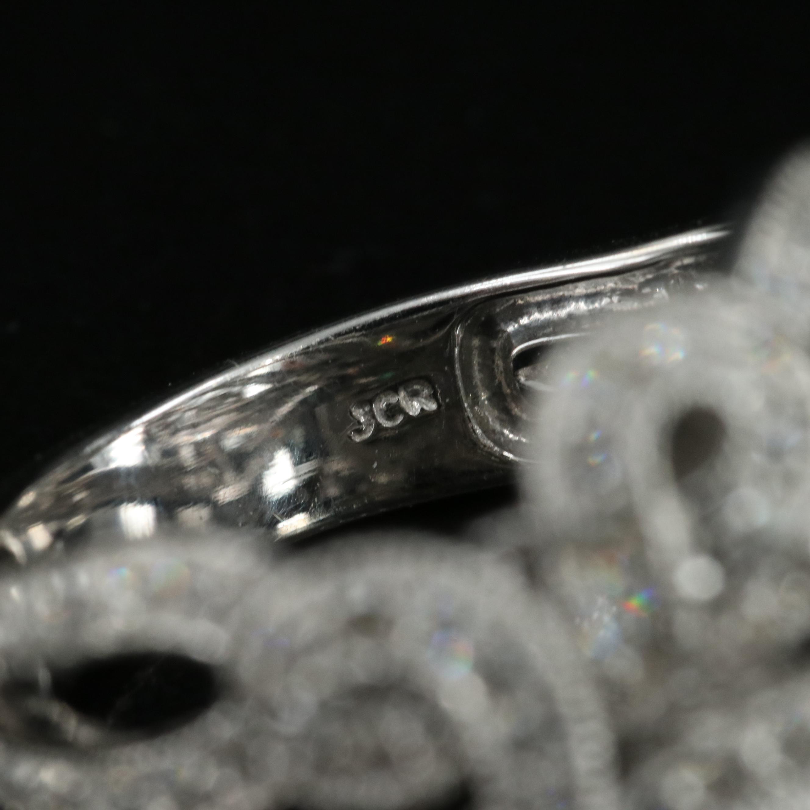 John C. Rinker 14K Emerald and 1.13 CTW Diamond Octopus Ring