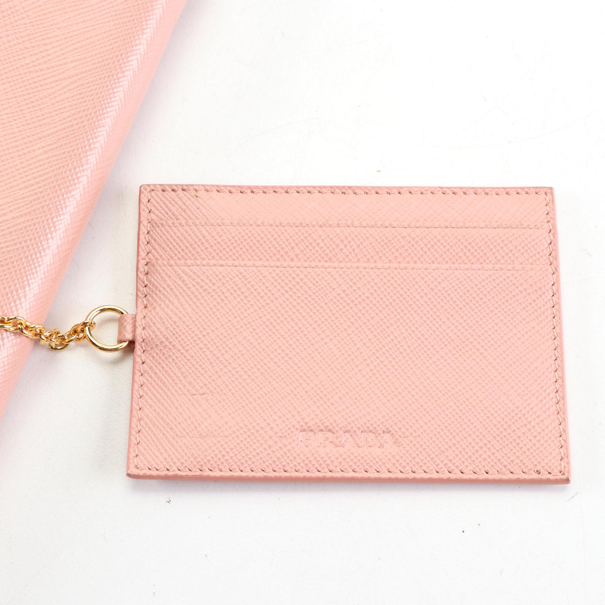 Prada Saffiano Leather Continental Wallet