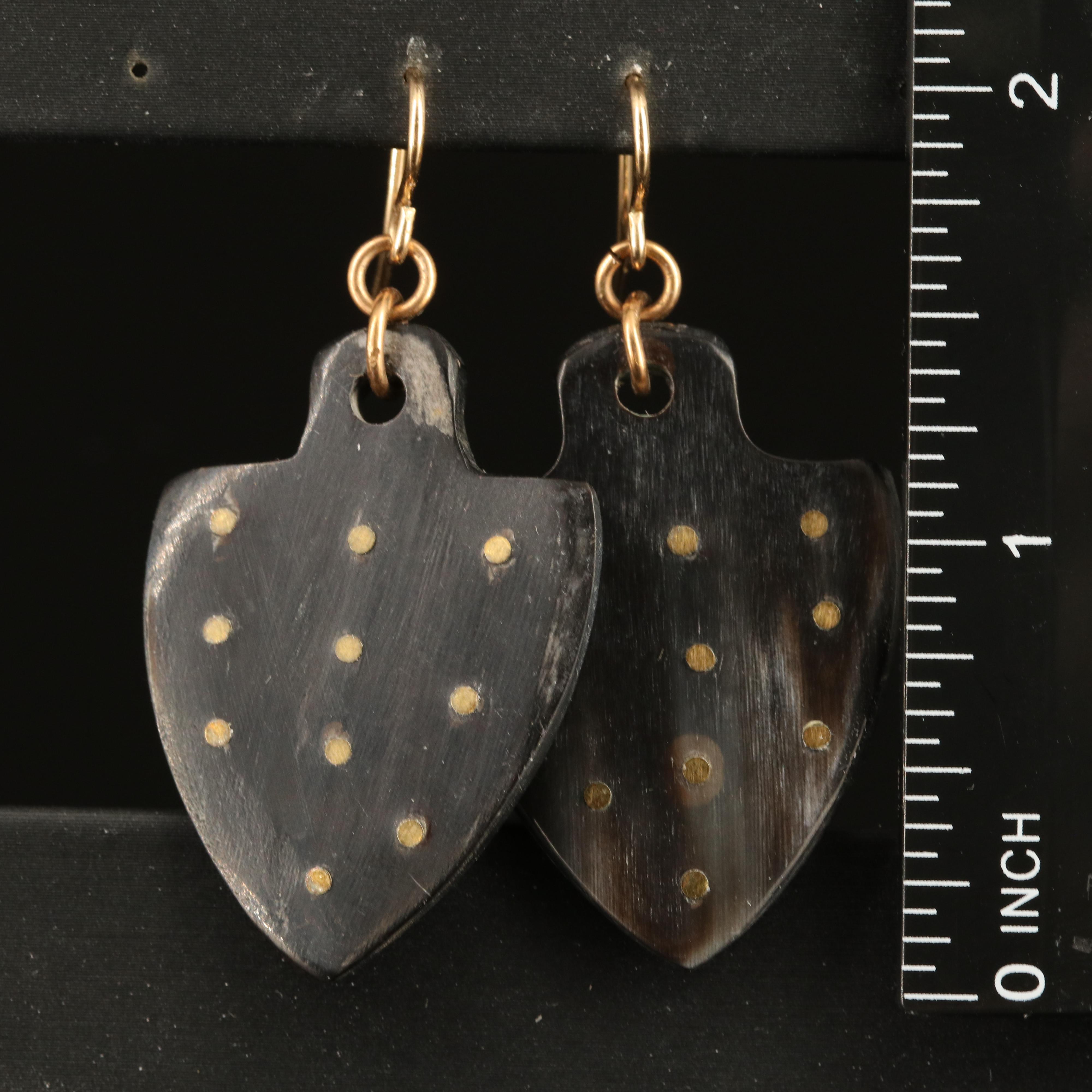 Horn, Pearls and Sterling Featured in Earring Collection