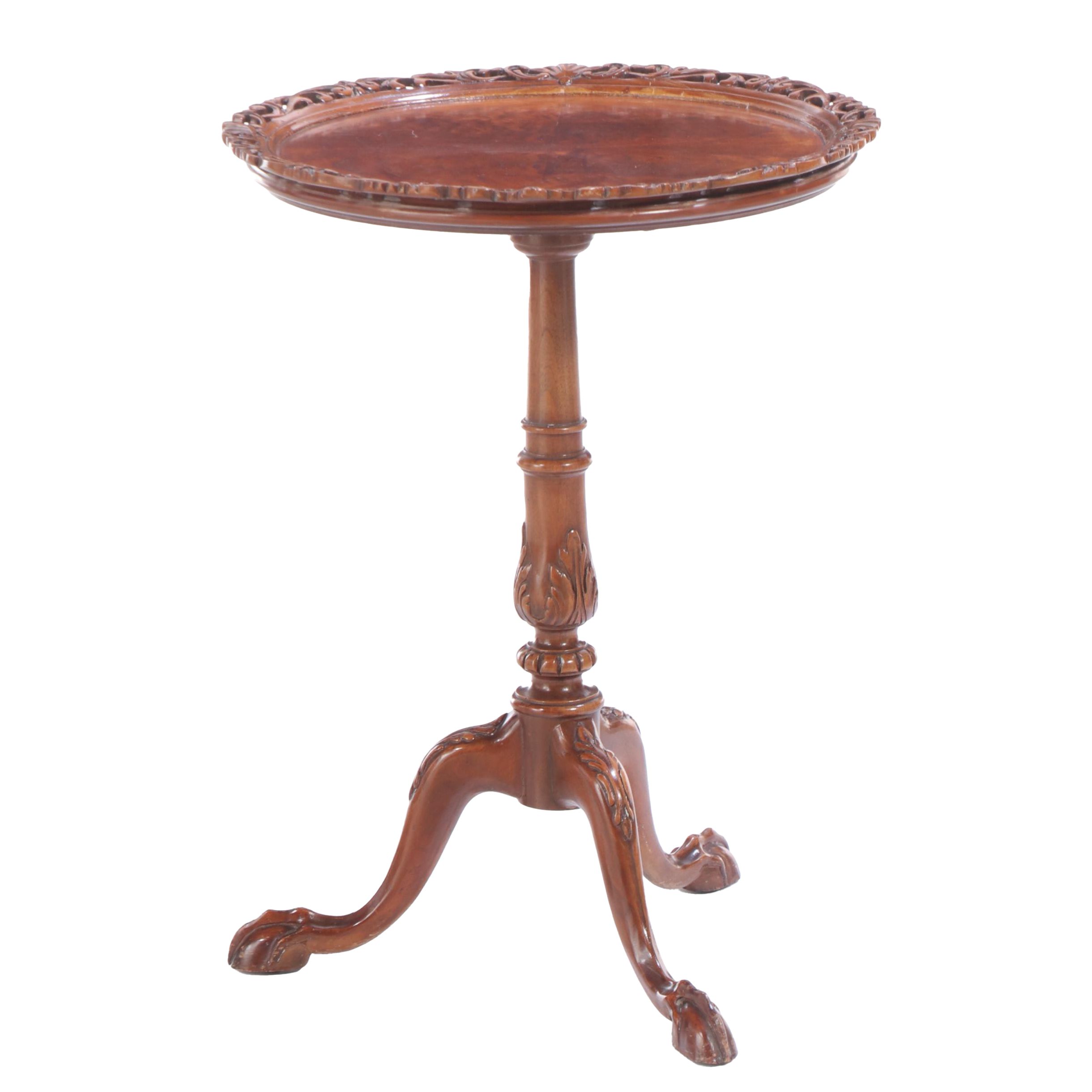 George III Style Mahogany Tripod Table