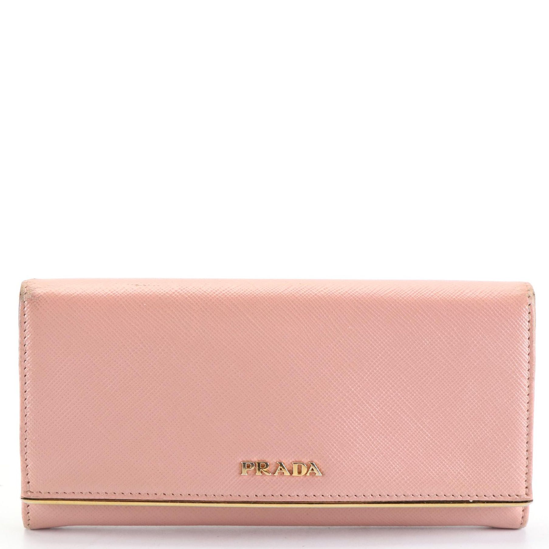 Prada Saffiano Leather Continental Wallet