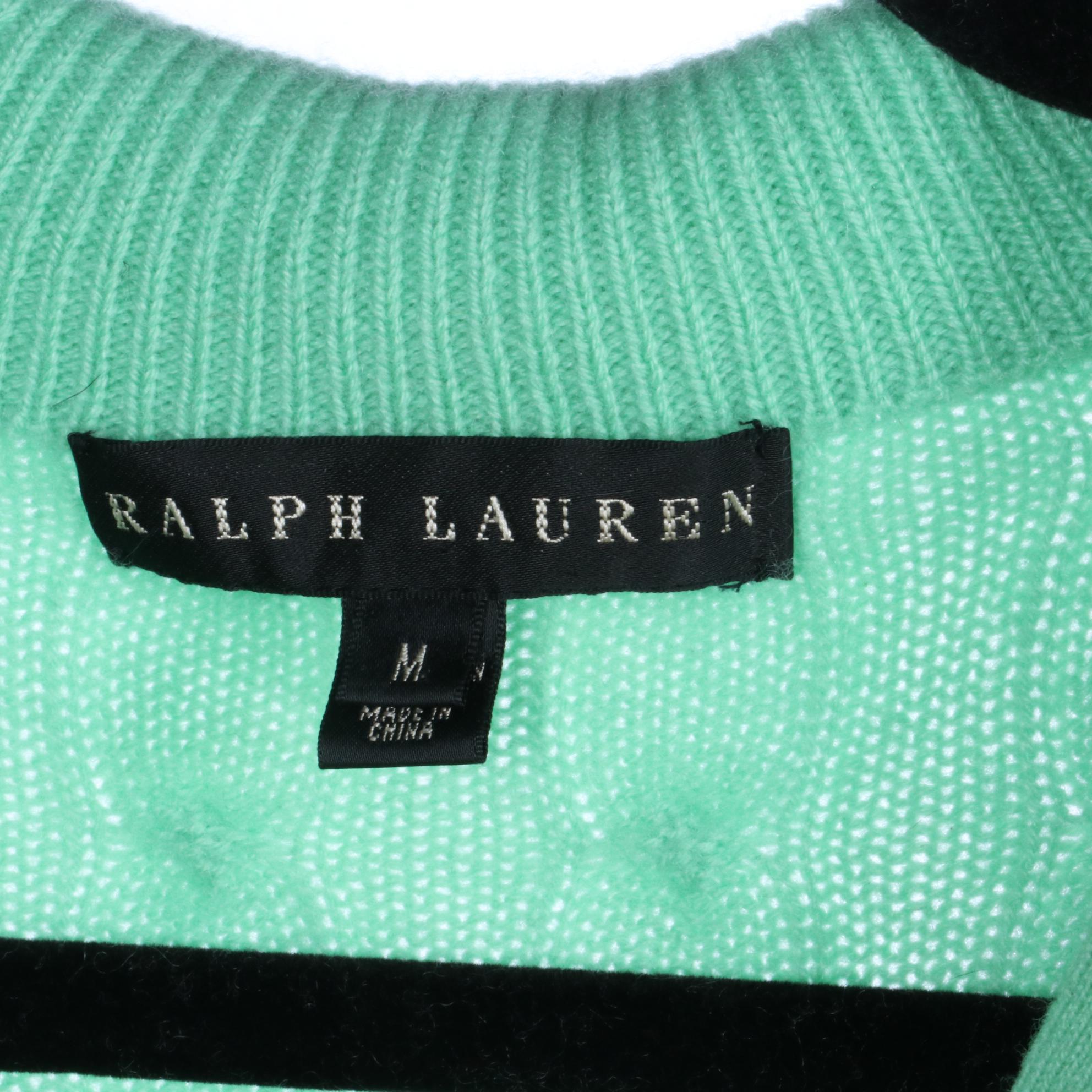 Ralph Lauren, Neiman Marcus, Naked Cashmere, and Forté Cashmere Sweaters