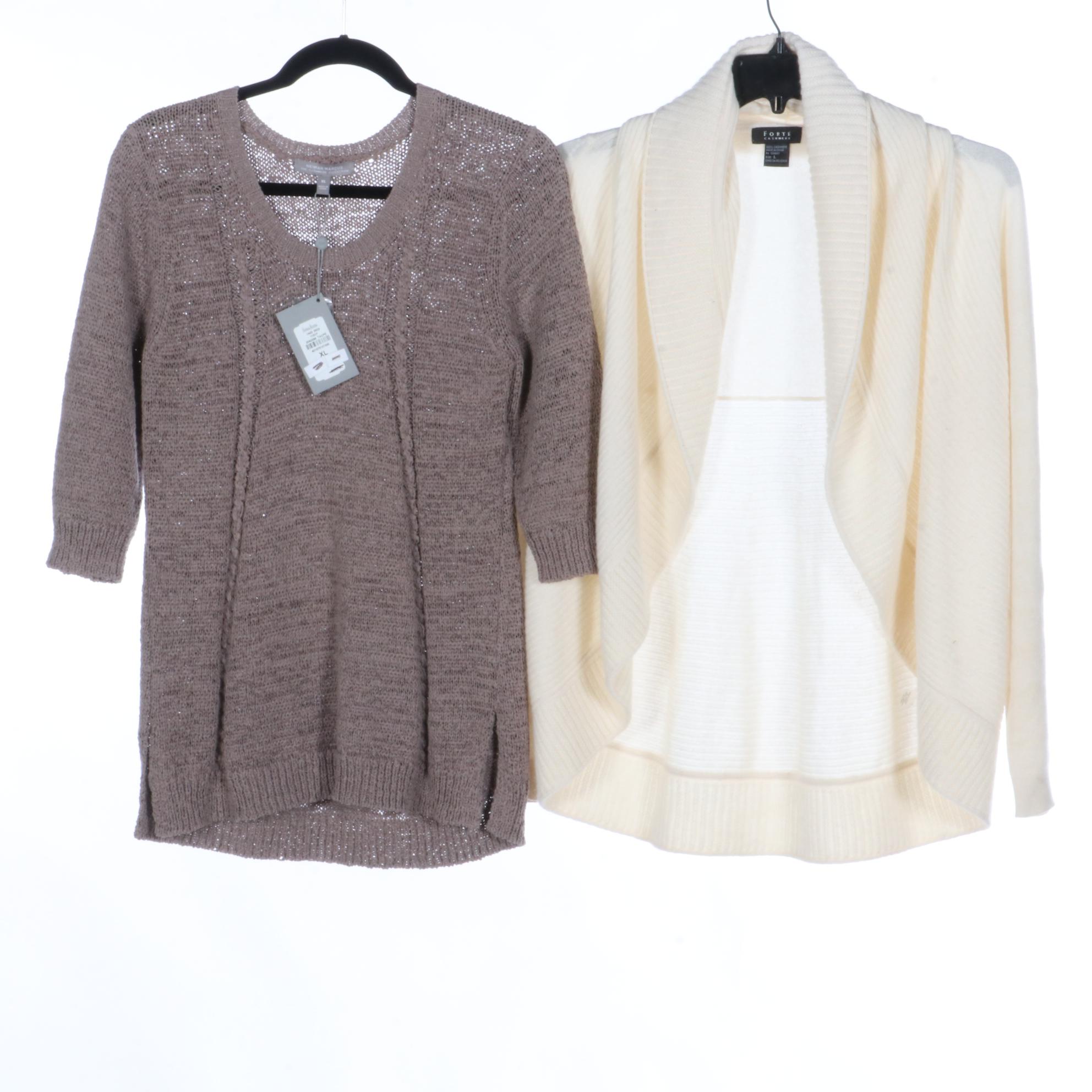 Ralph Lauren, Neiman Marcus, Naked Cashmere, and Forté Cashmere Sweaters