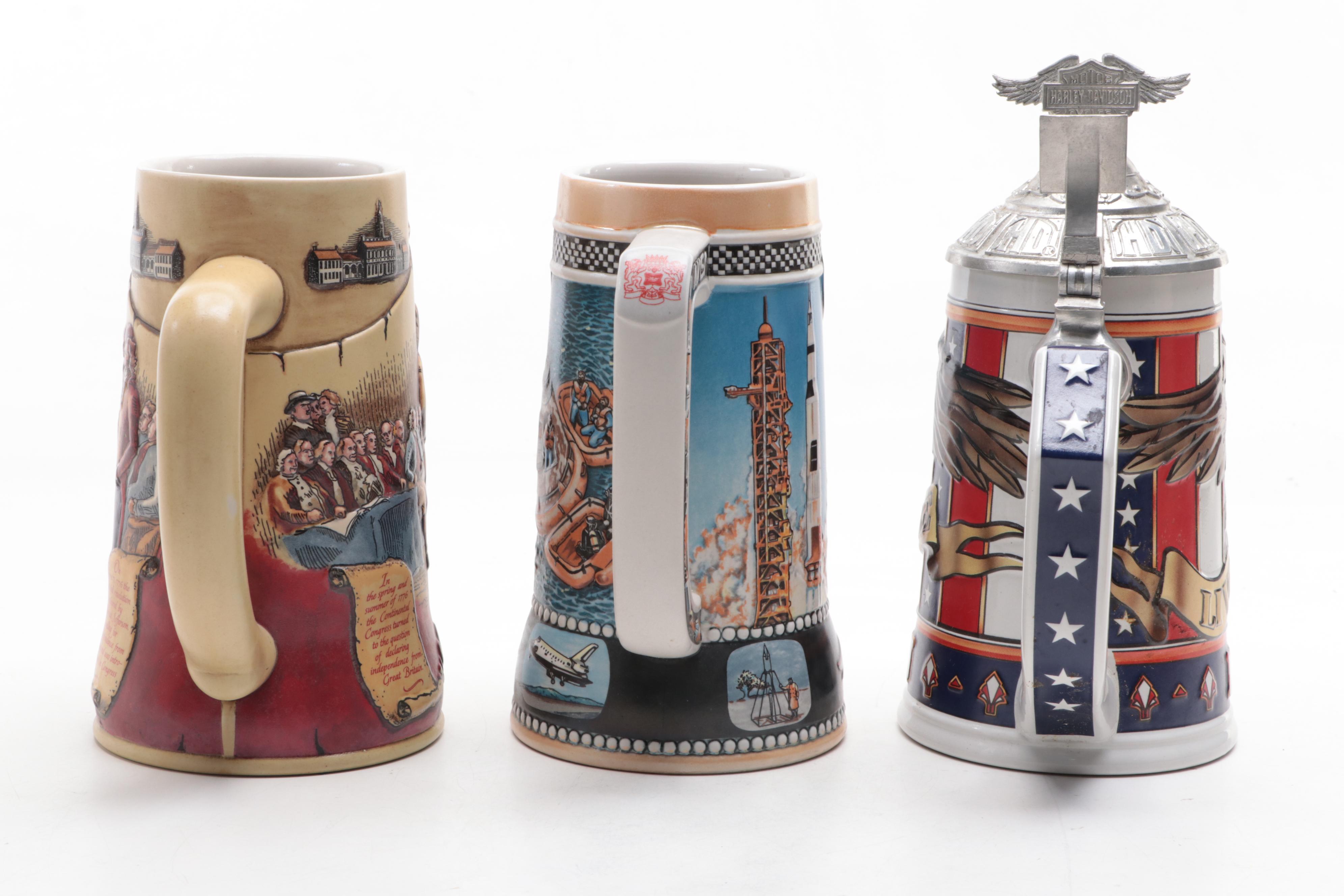 Miller Brewing Co. "Great American Achievements" Beer Stein and More