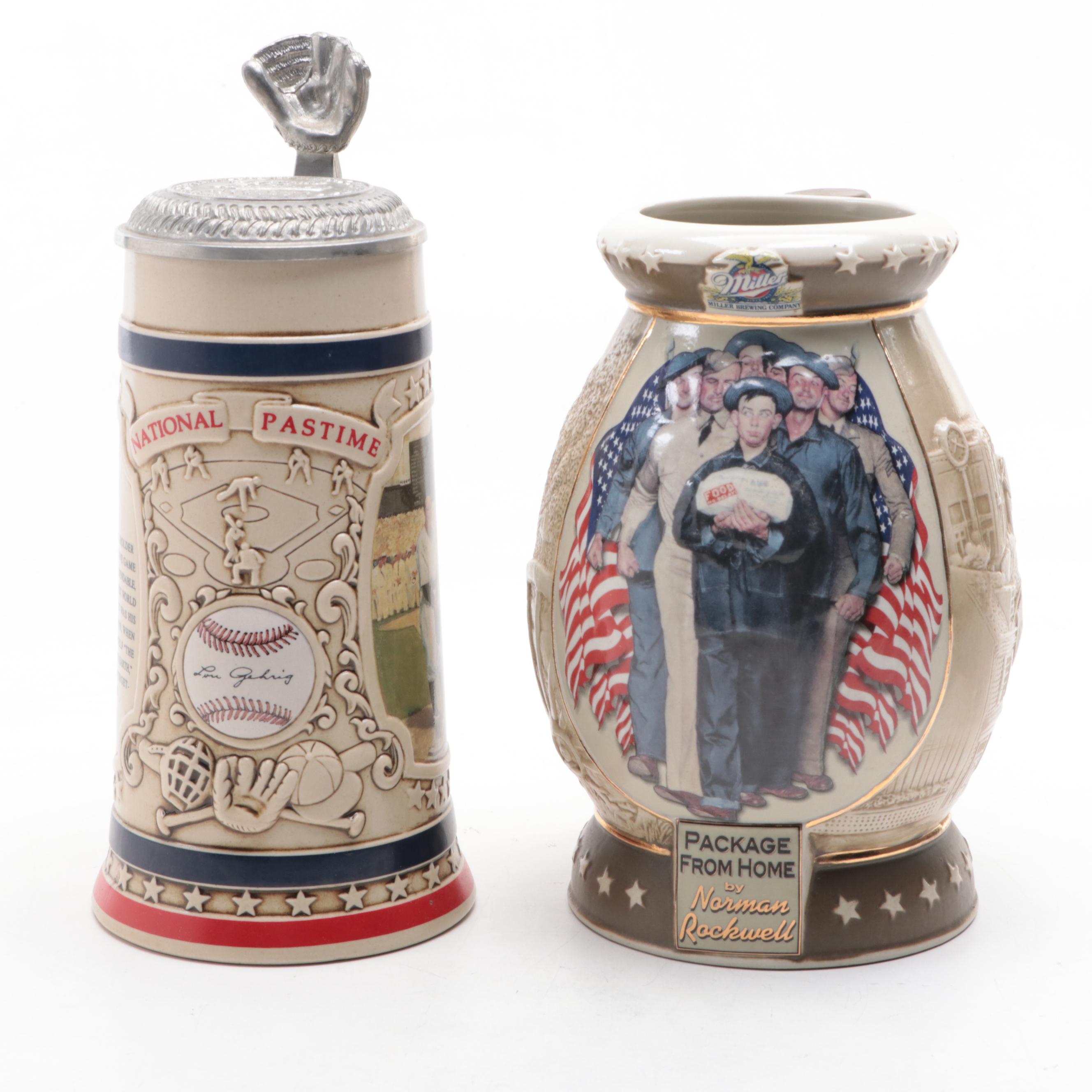 Miller Brewing Co. "Great American Achievements" Beer Stein and More