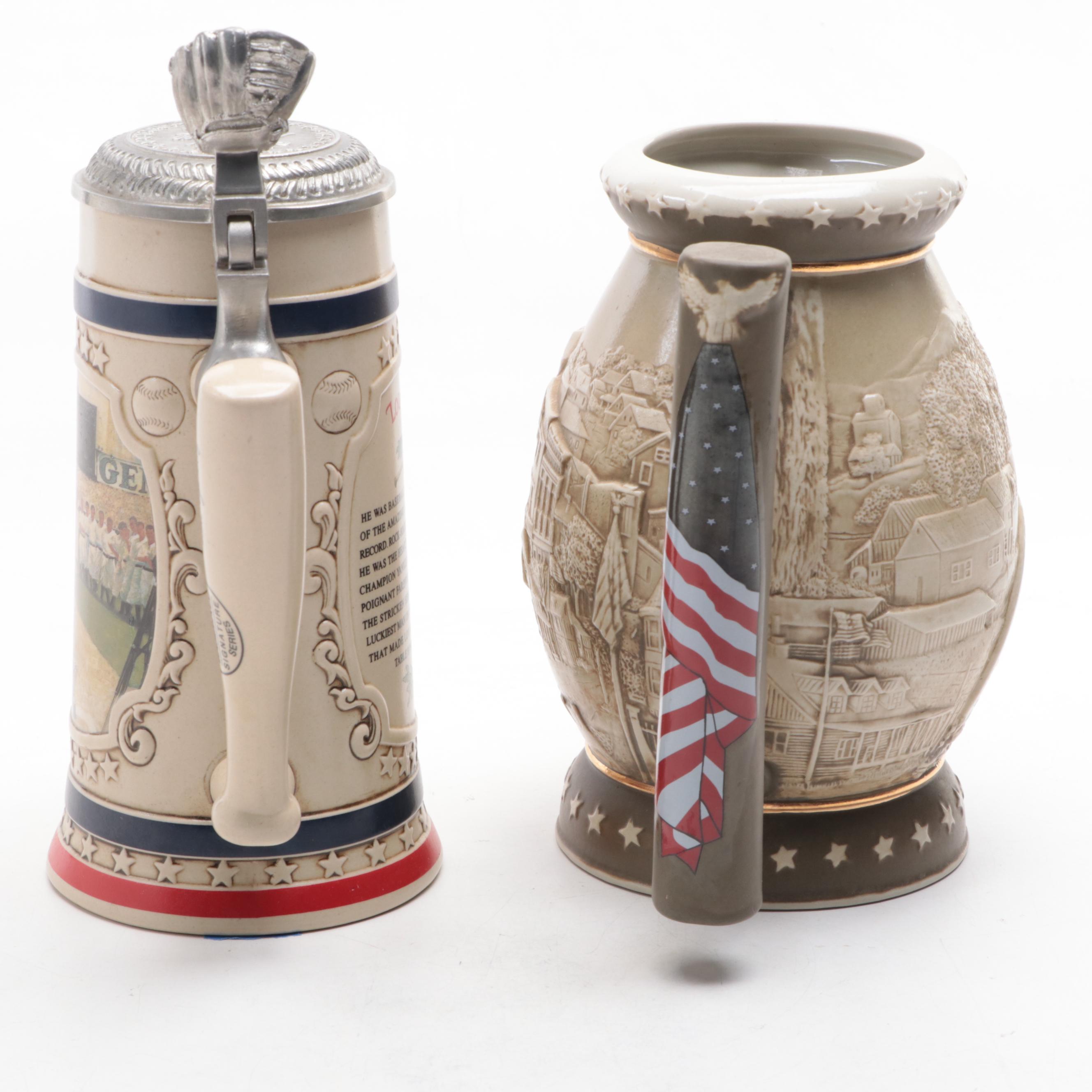 Miller Brewing Co. "Great American Achievements" Beer Stein and More