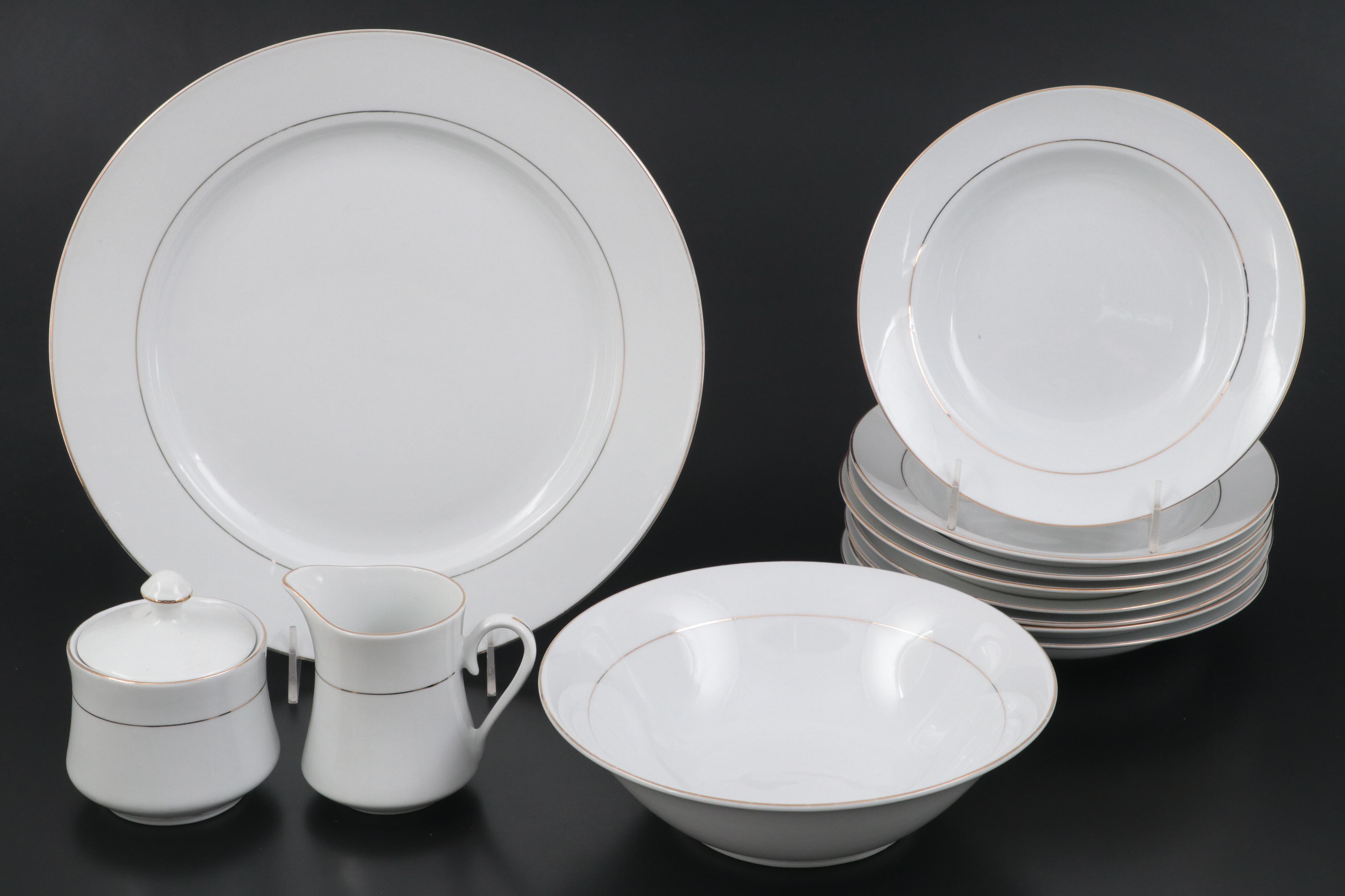 Signature "Golden Traditions" Ceramic Dinnerware