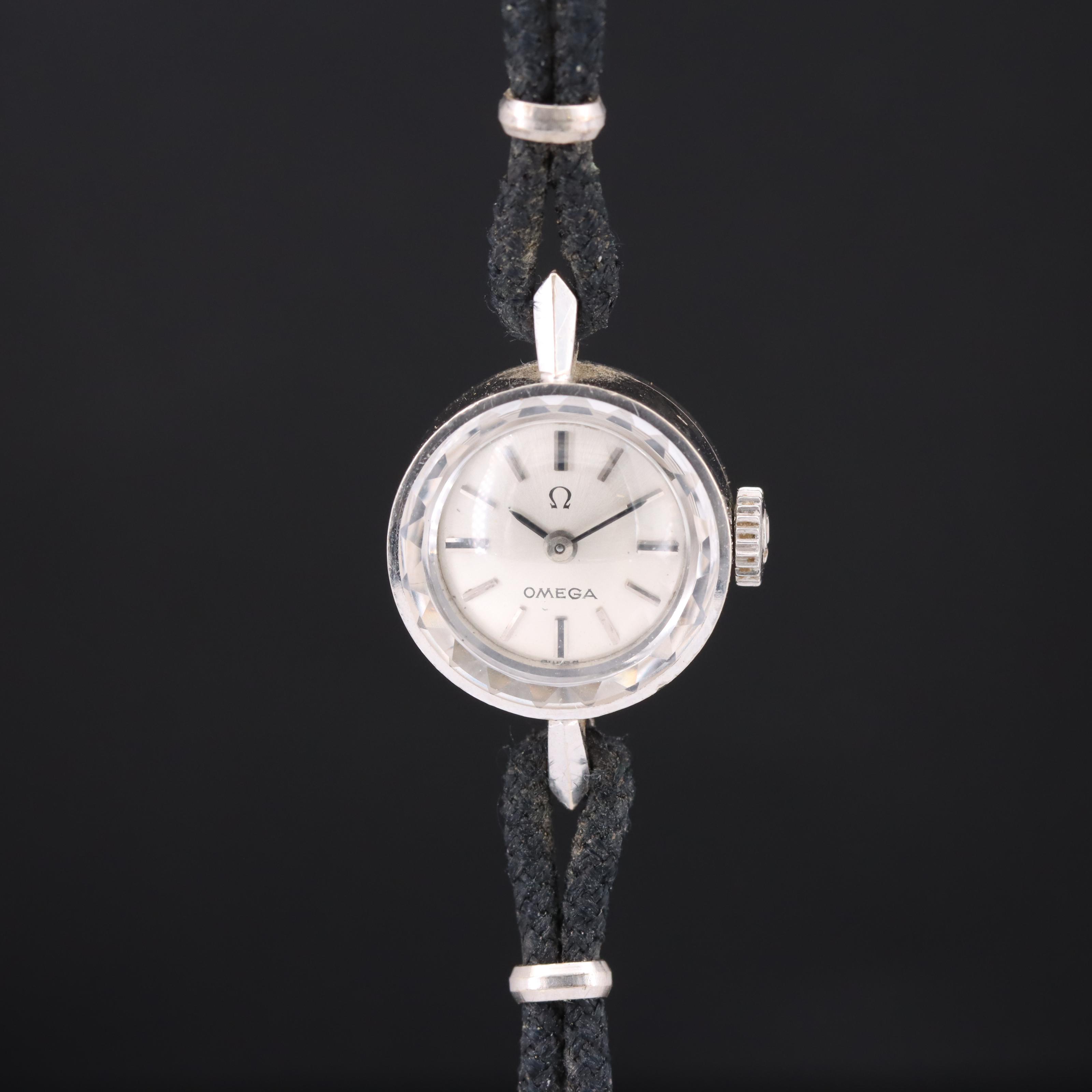 1964 Omega 14K Stem Wind Watch