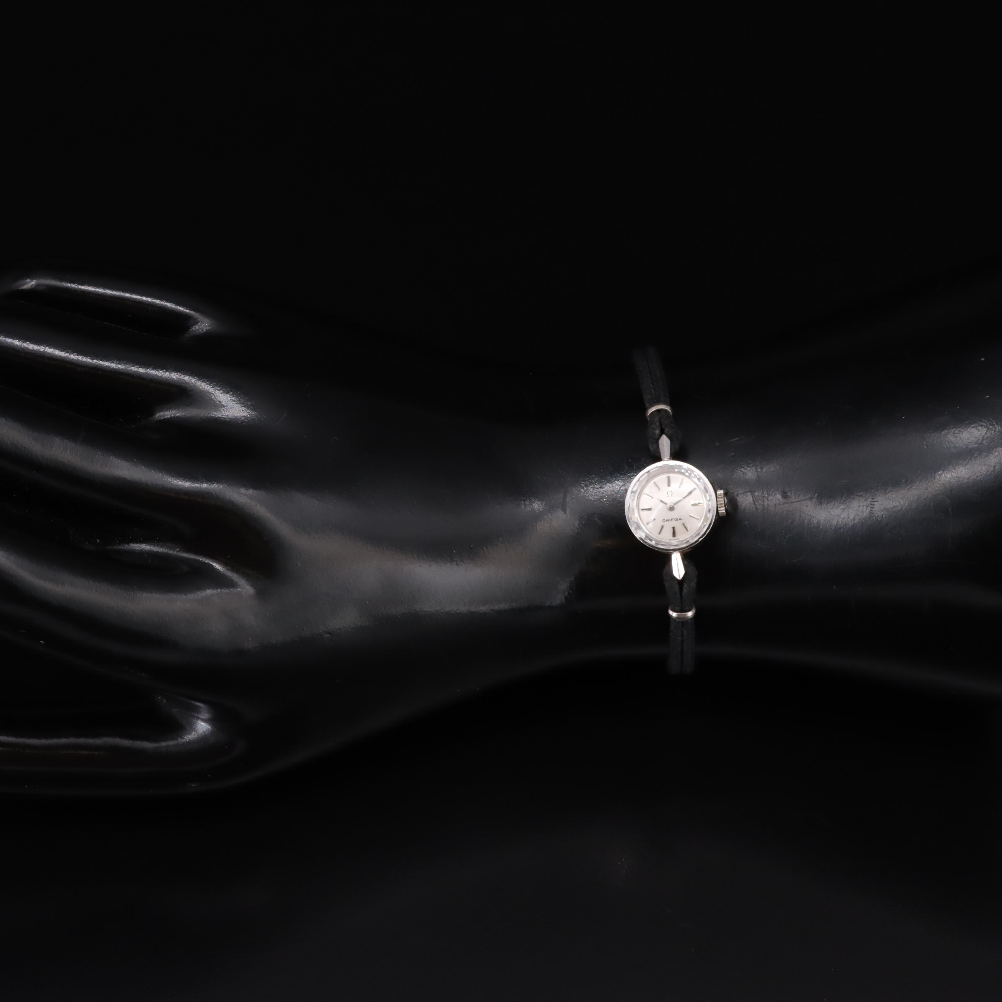 1964 Omega 14K Stem Wind Watch