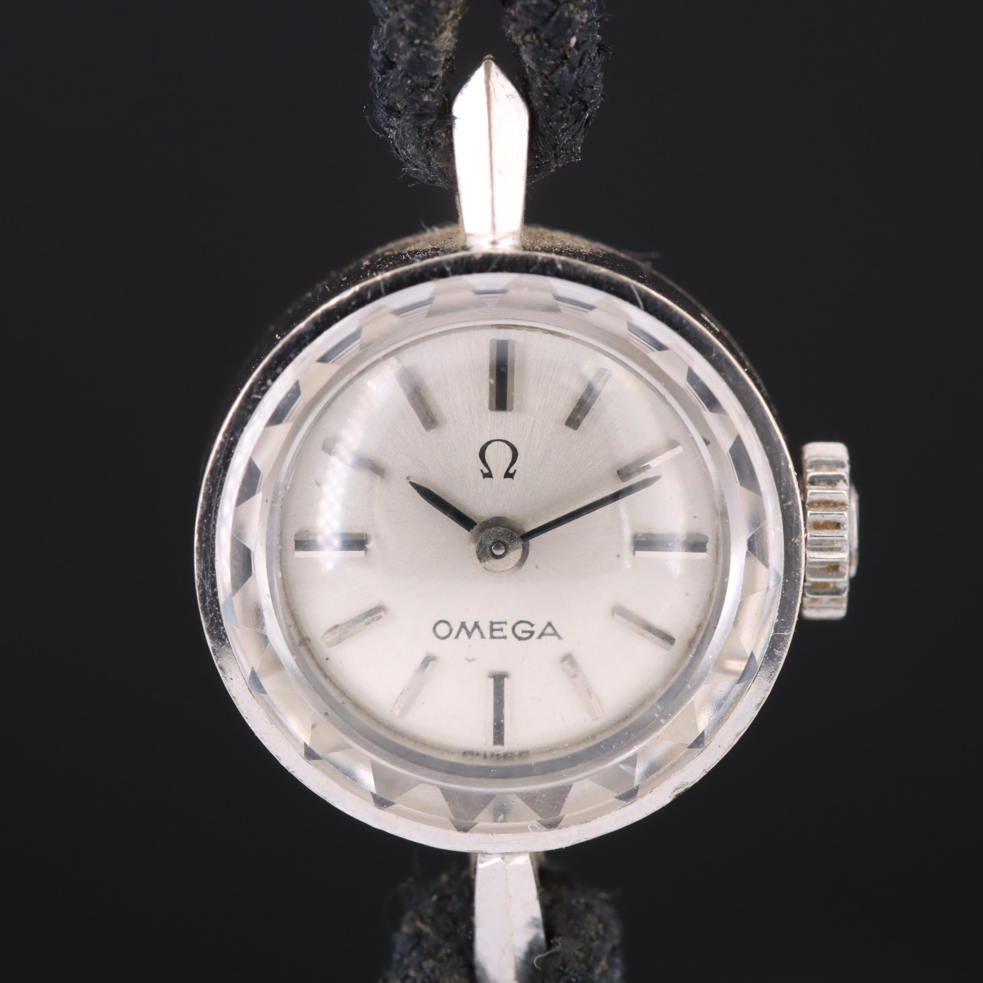 1964 Omega 14K Stem Wind Watch