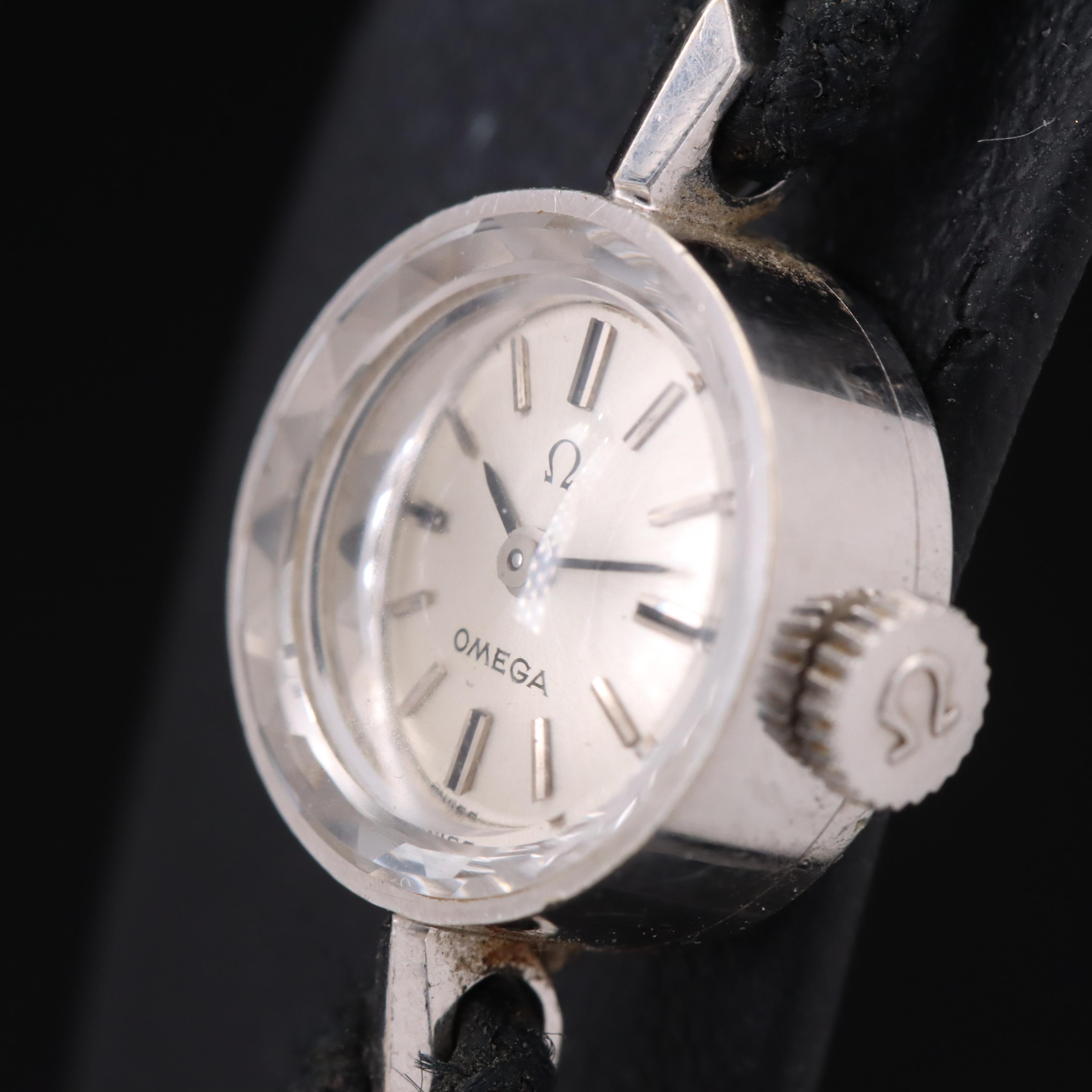 1964 Omega 14K Stem Wind Watch