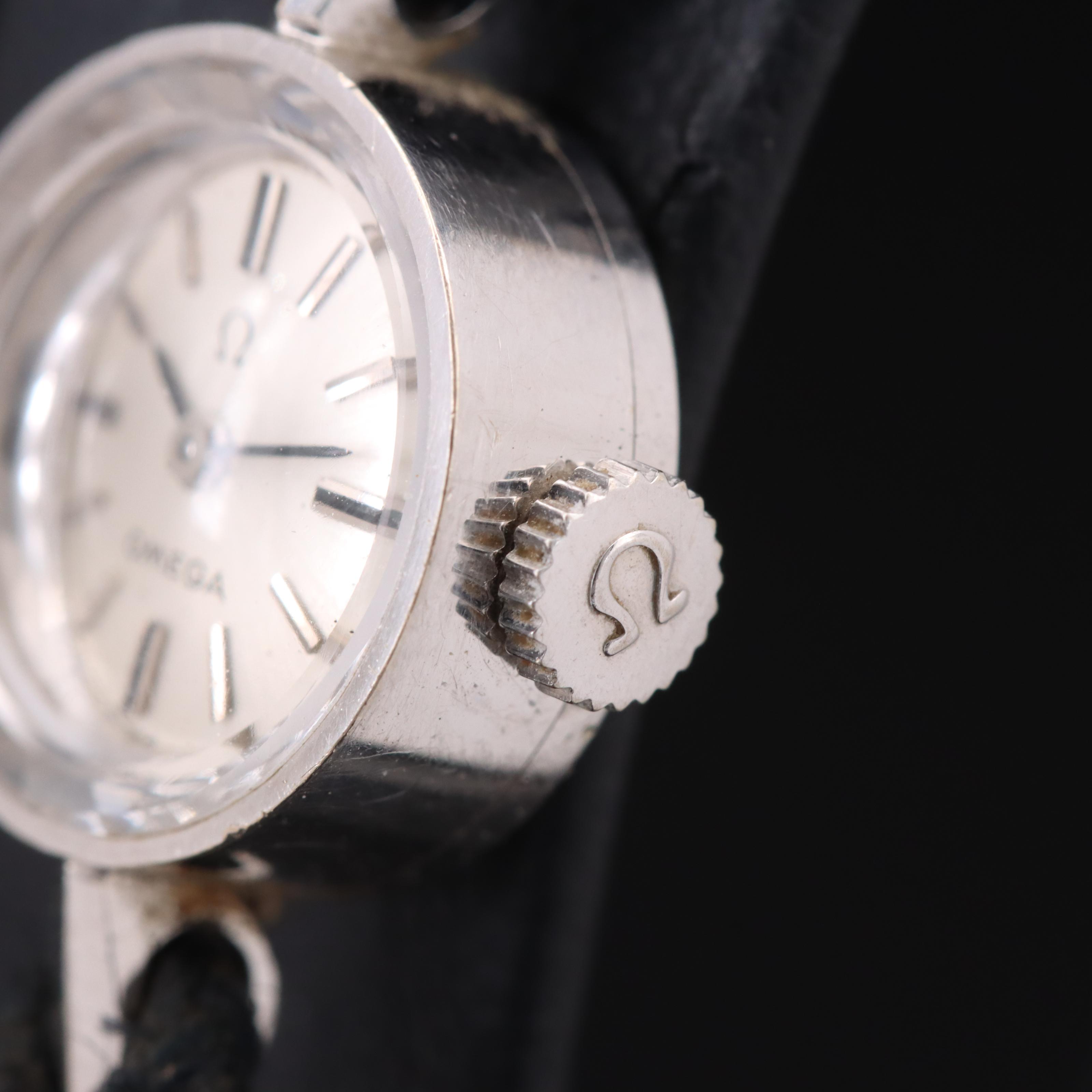 1964 Omega 14K Stem Wind Watch