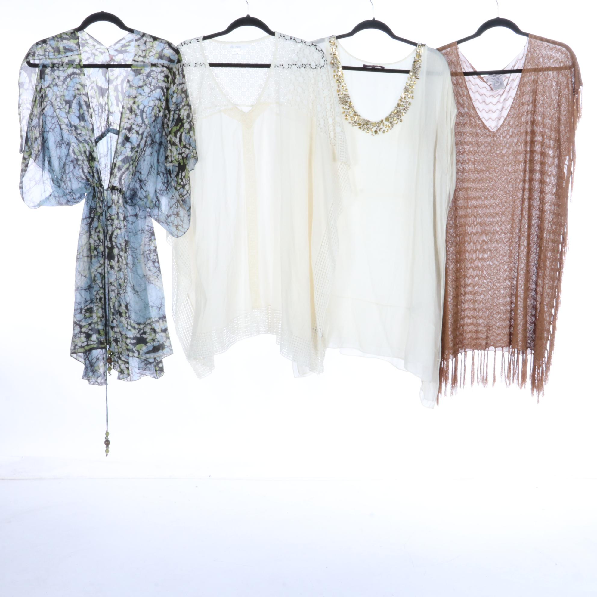 Assorted Kaftans and Cover-Ups Featuring Rachel Roy, Echo, & More