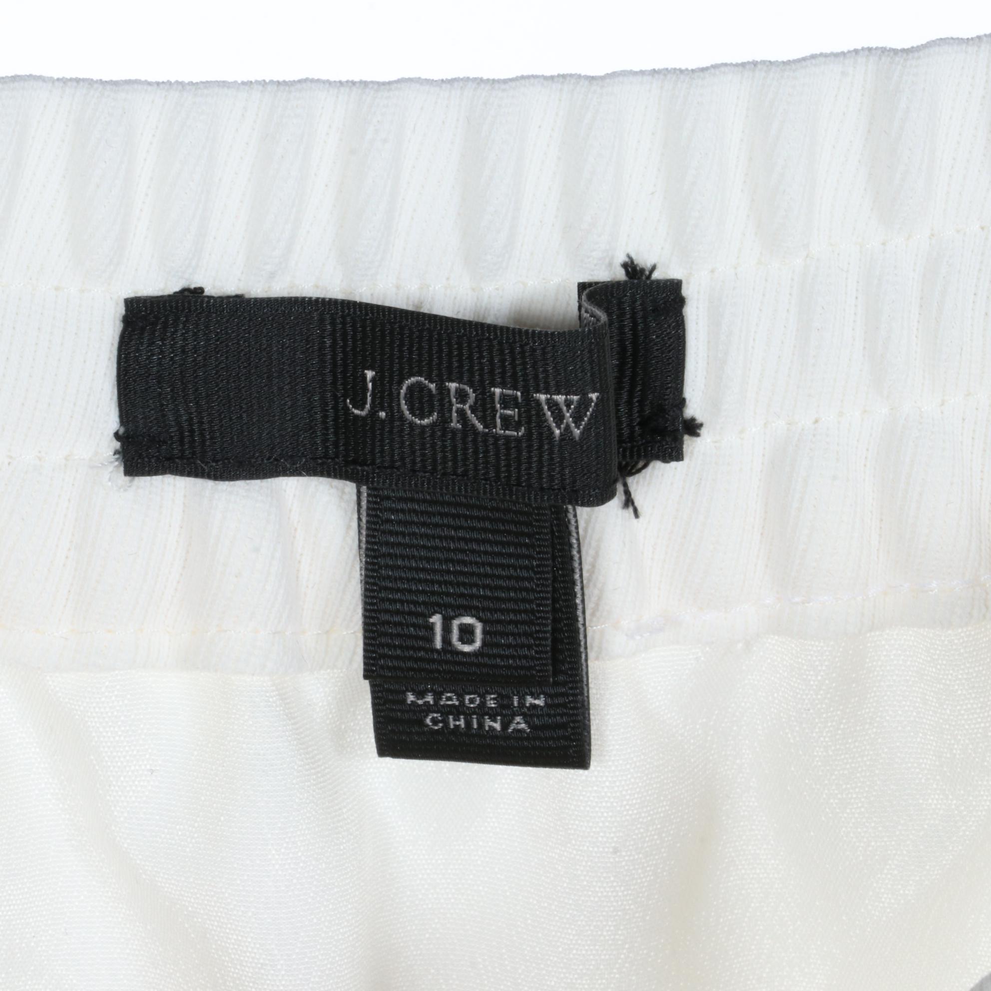 Adriano Goldschmied Pants, J. Crew Skirt, Current Air Blouse, and Other Tops