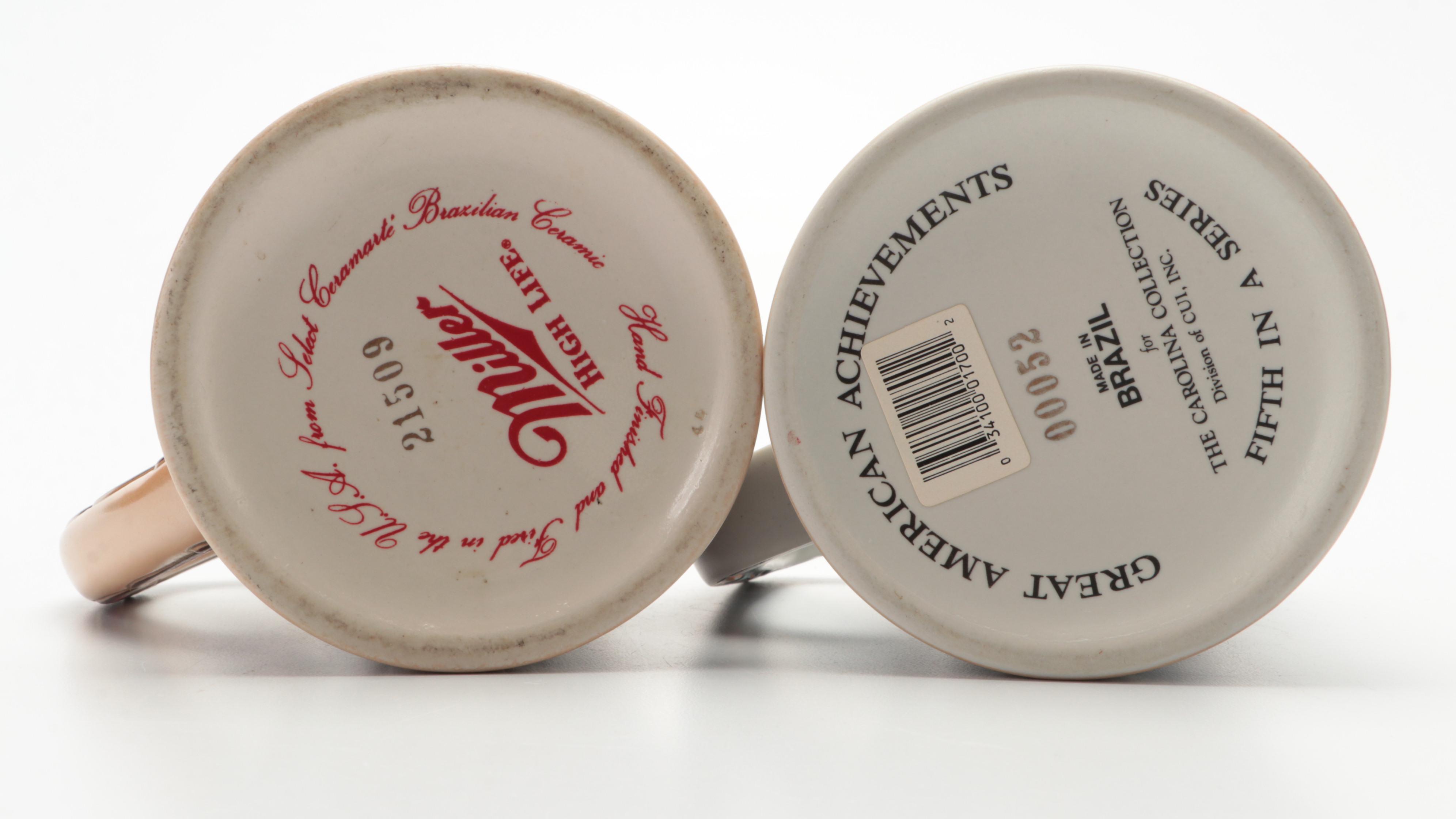 Miller High Life "Great American Achievements" and More Ceramic Beer Steins