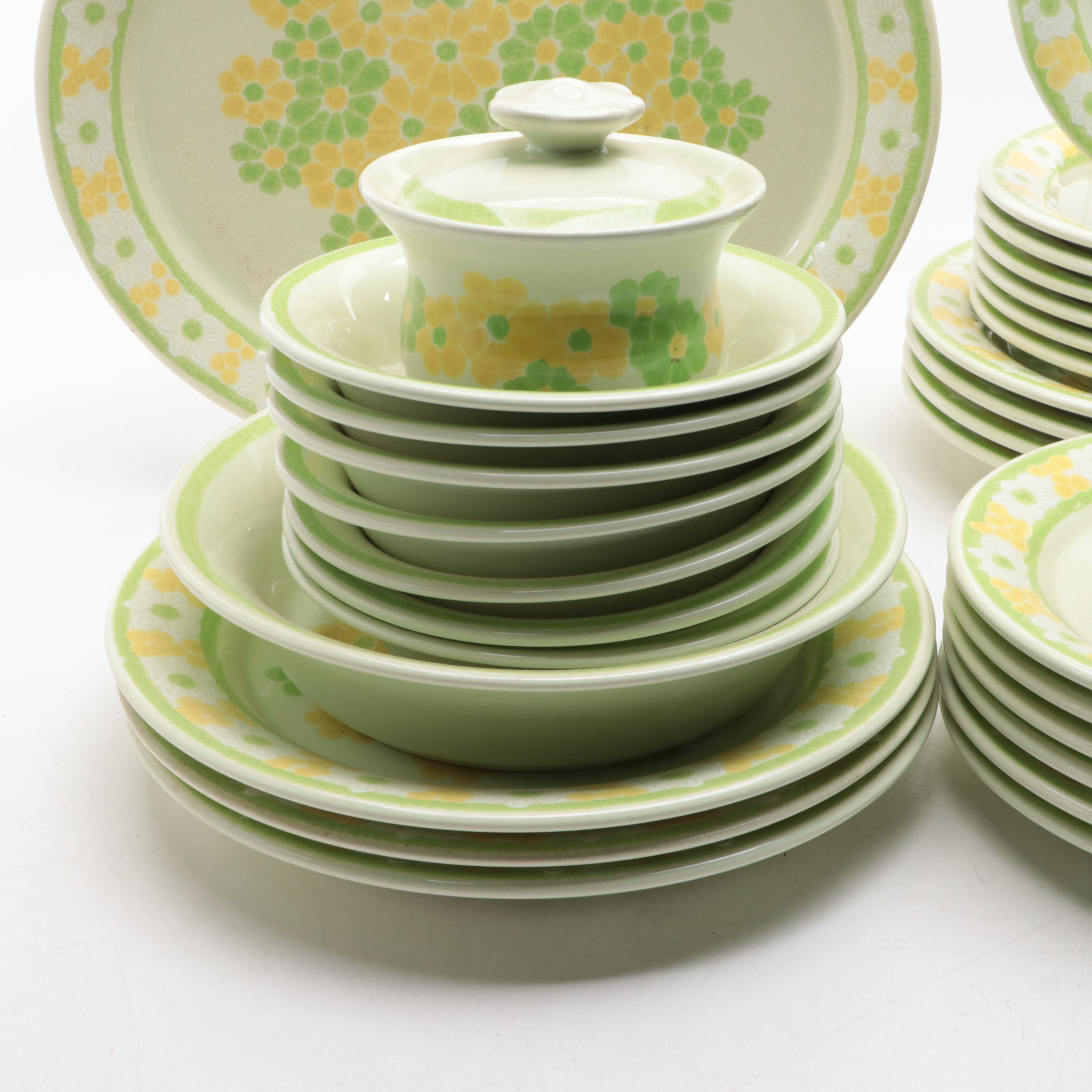 Franciscan "Picnic" Earthenware Dinnerware and Tableware, 1970s