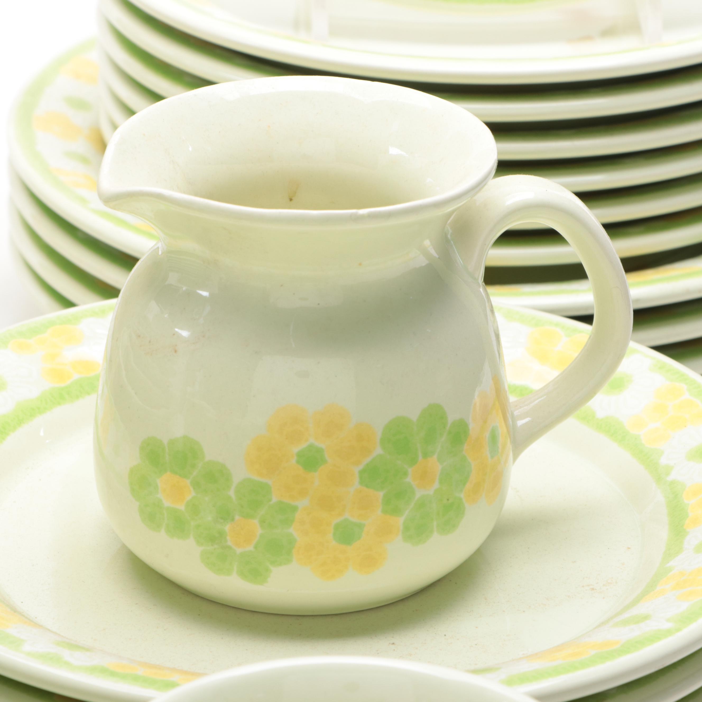 Franciscan "Picnic" Earthenware Dinnerware and Tableware, 1970s