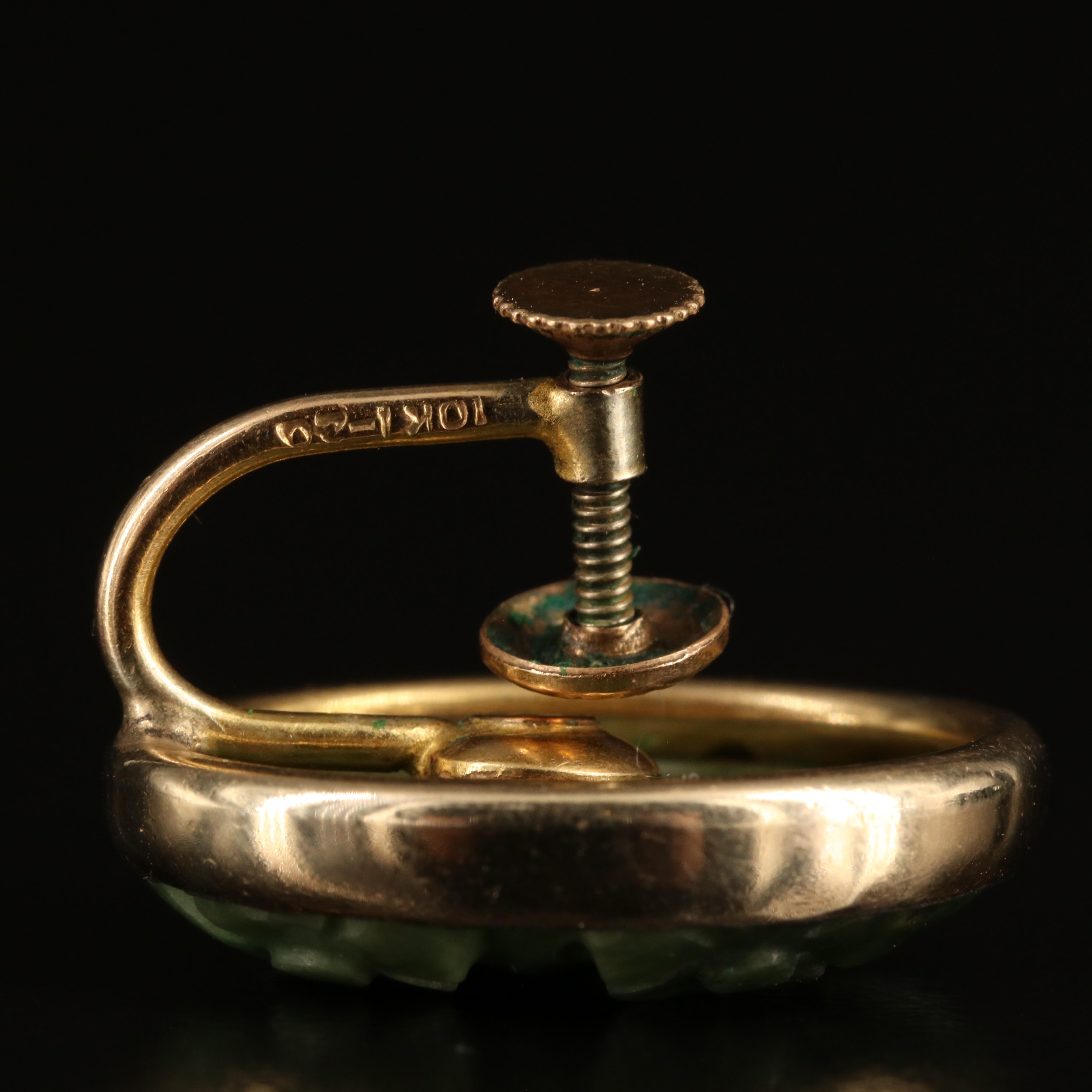 Vintage Jadeite and Rhinestone Jewelry