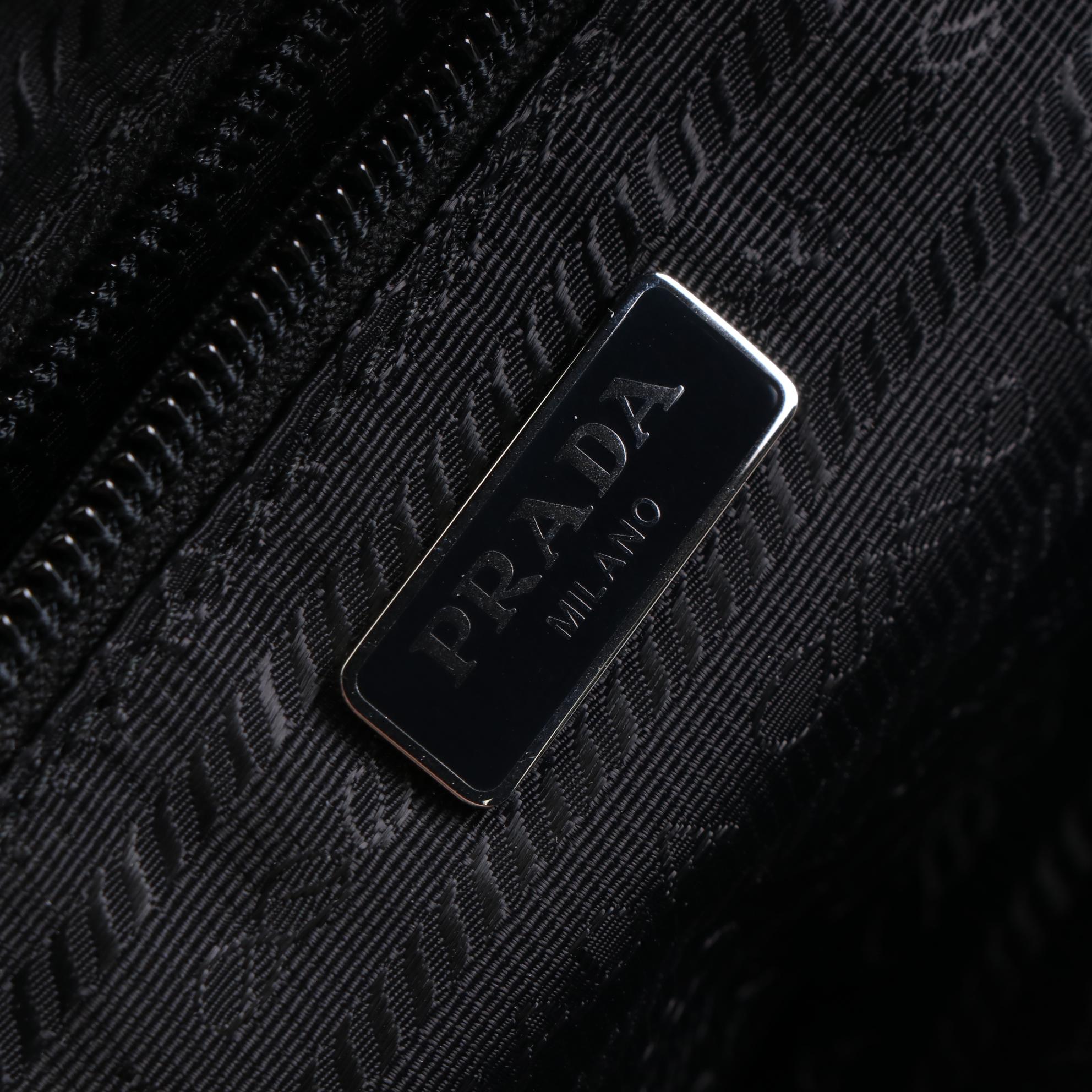 Prada Nylon Tessuto Zip Pouch