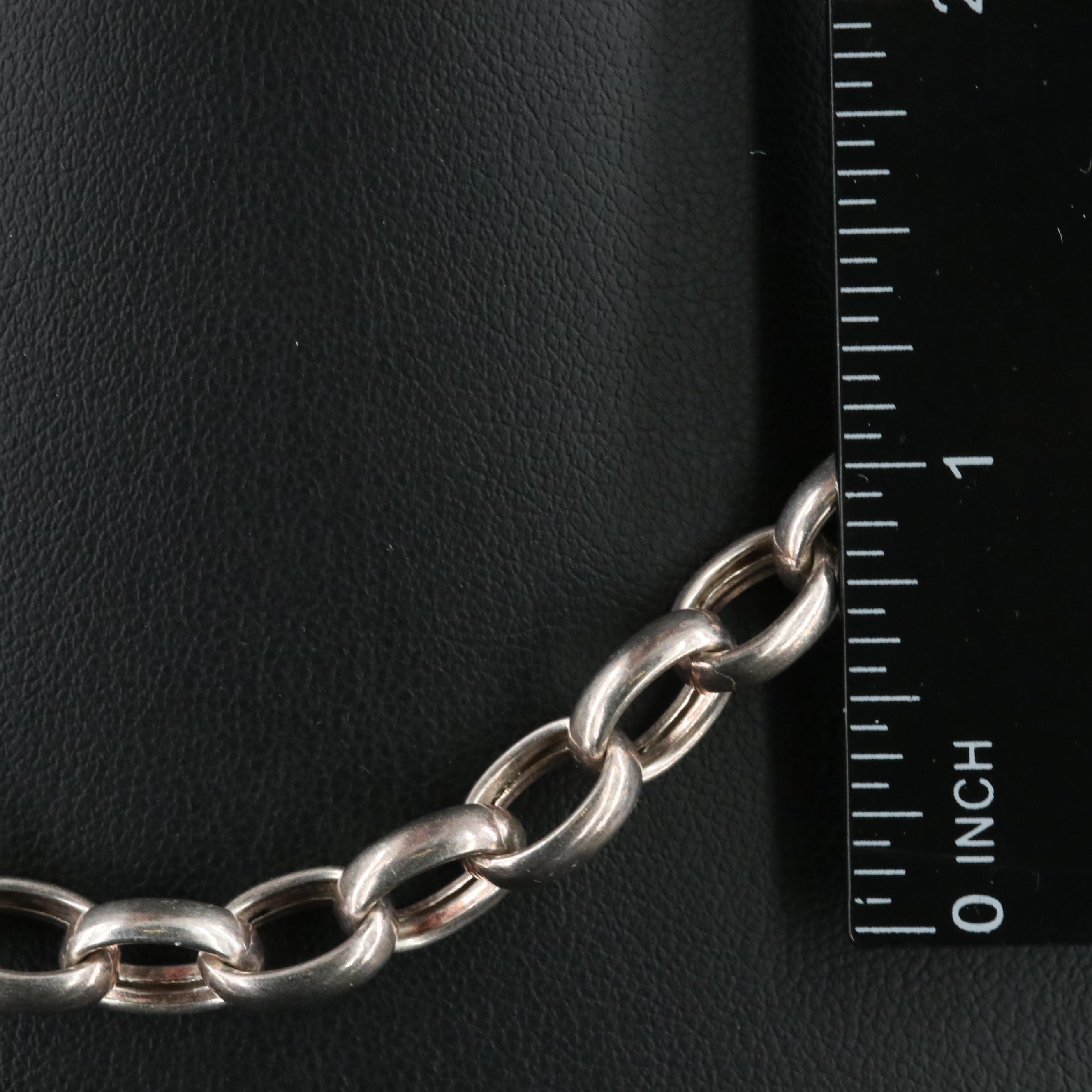 Sterling Cable Chain Necklace