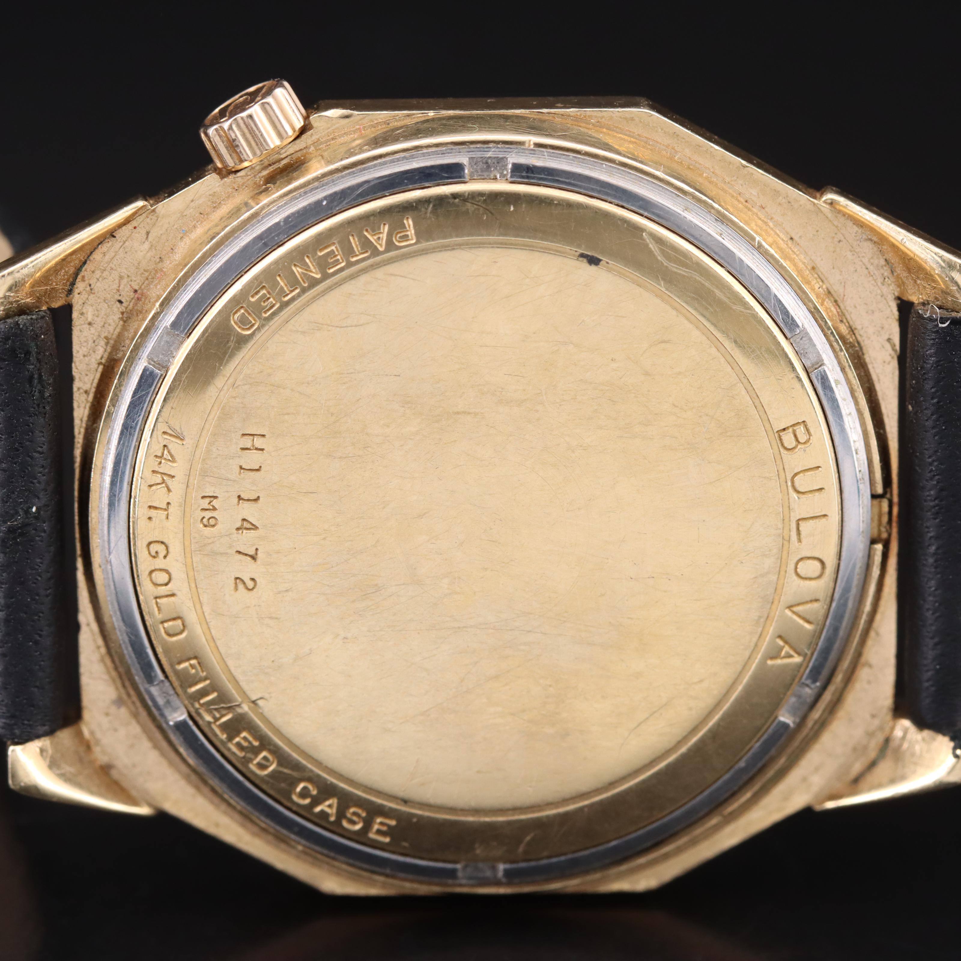 Vintage Bulova Accutron Day-Date Watch