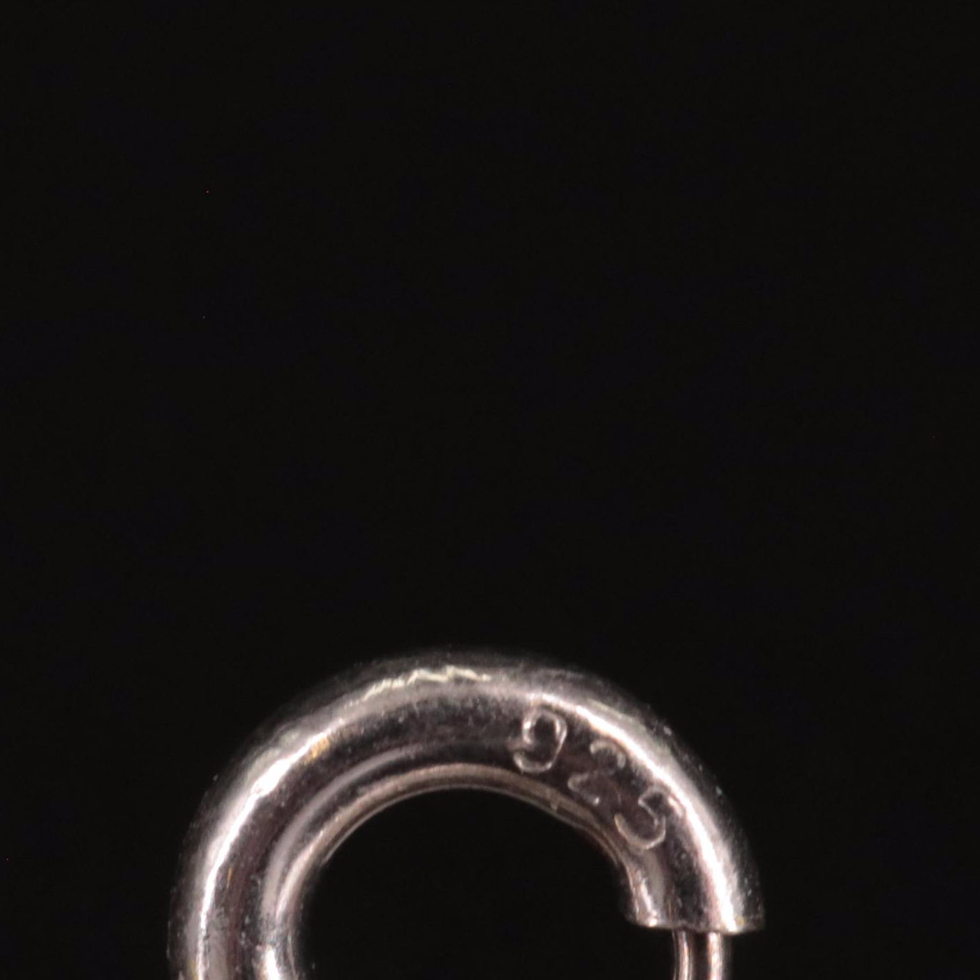 Sterling Amethyst Drop Pendant Necklace