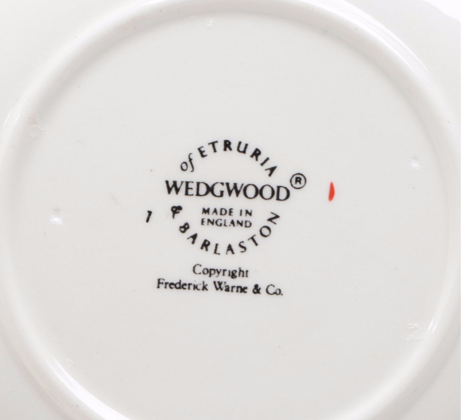 F. Warne "Cousin Ribby" and "Mrs. Rabbit" Ceramic Figurines with Trinket Dish