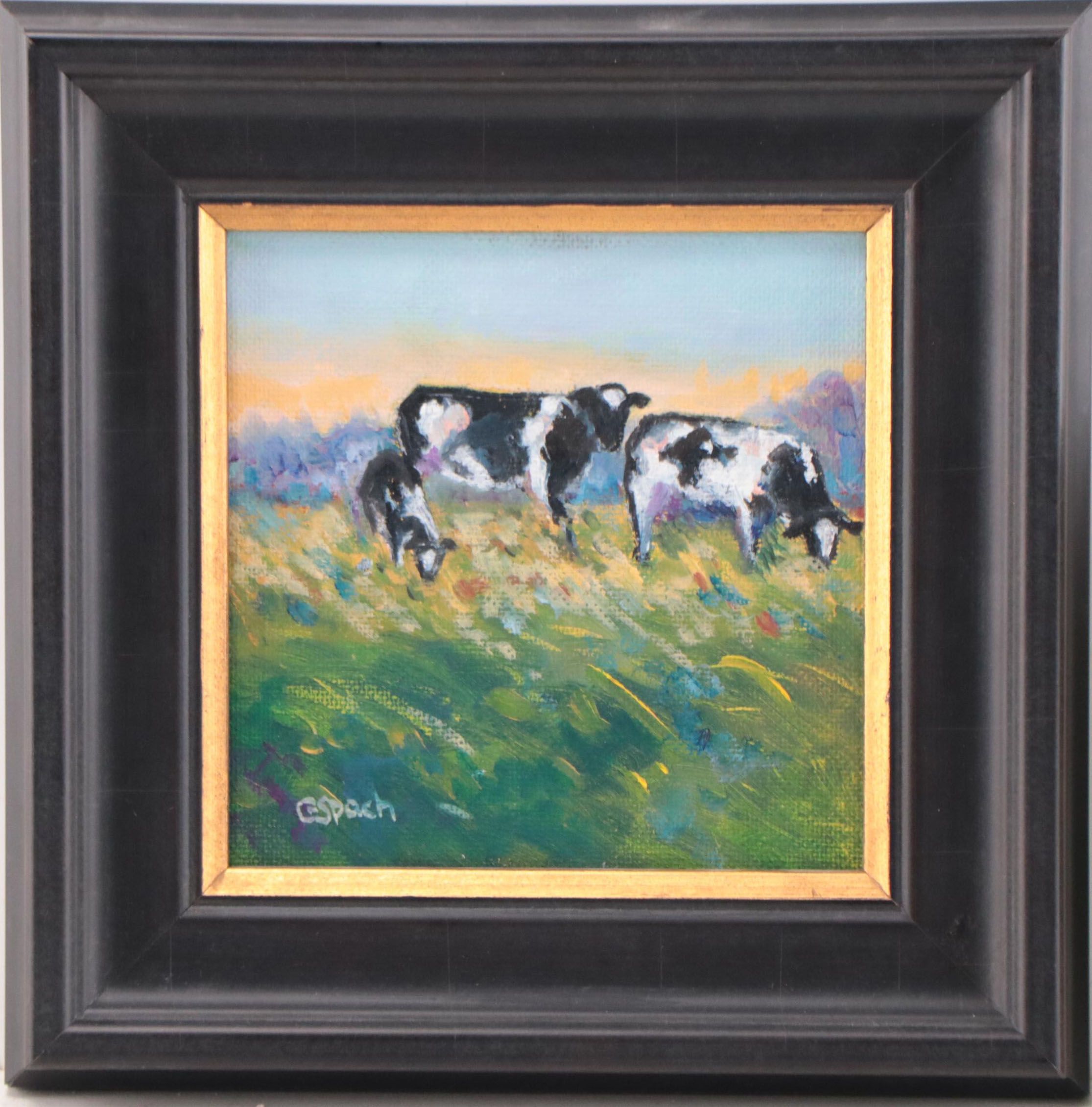 Oil Paintings of Cows