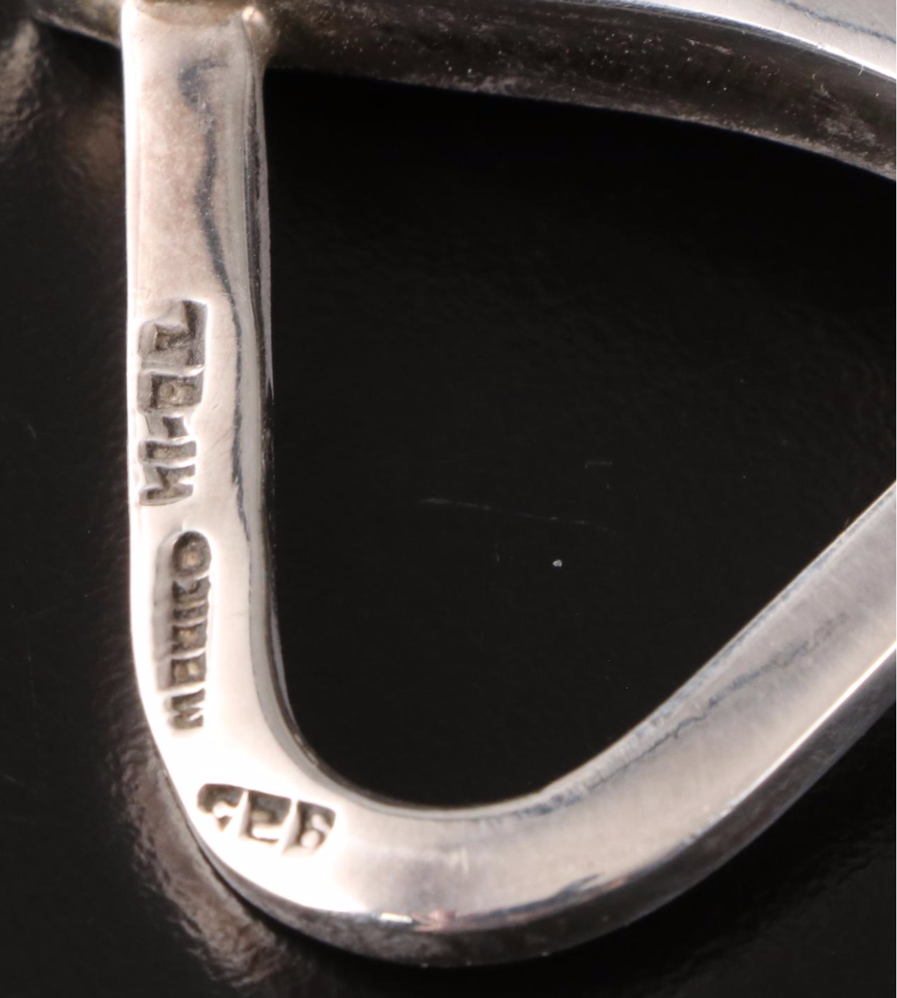 Mexican Sterling Silver Stone Inlaid Key Ring with Other Decorative Boxes