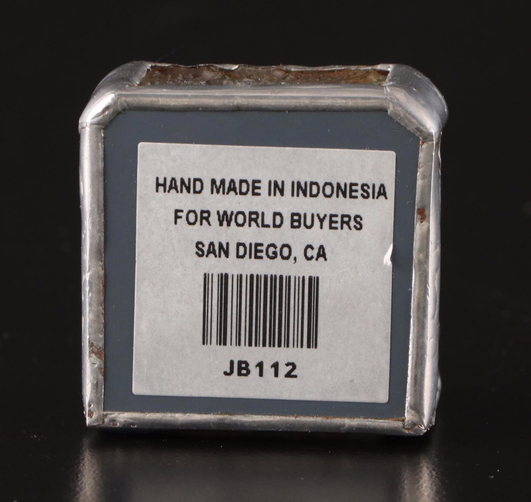 Mexican Sterling Silver Stone Inlaid Key Ring with Other Decorative Boxes