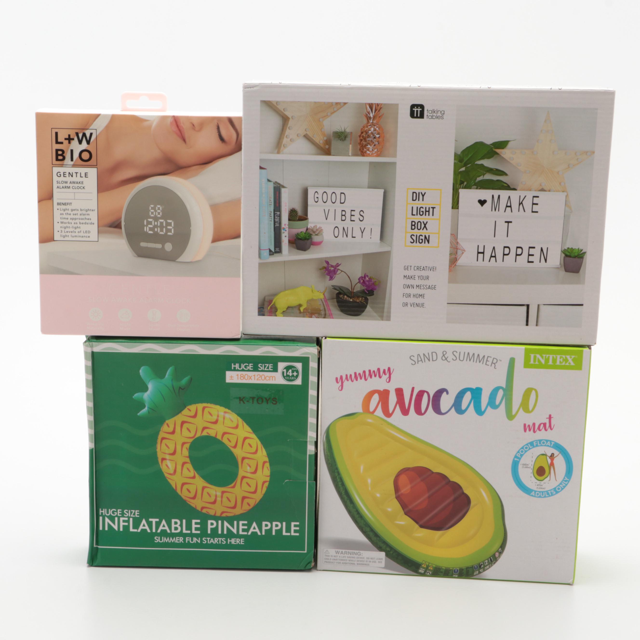 Contemporary Desktop and Patio Décor with Small Electronics