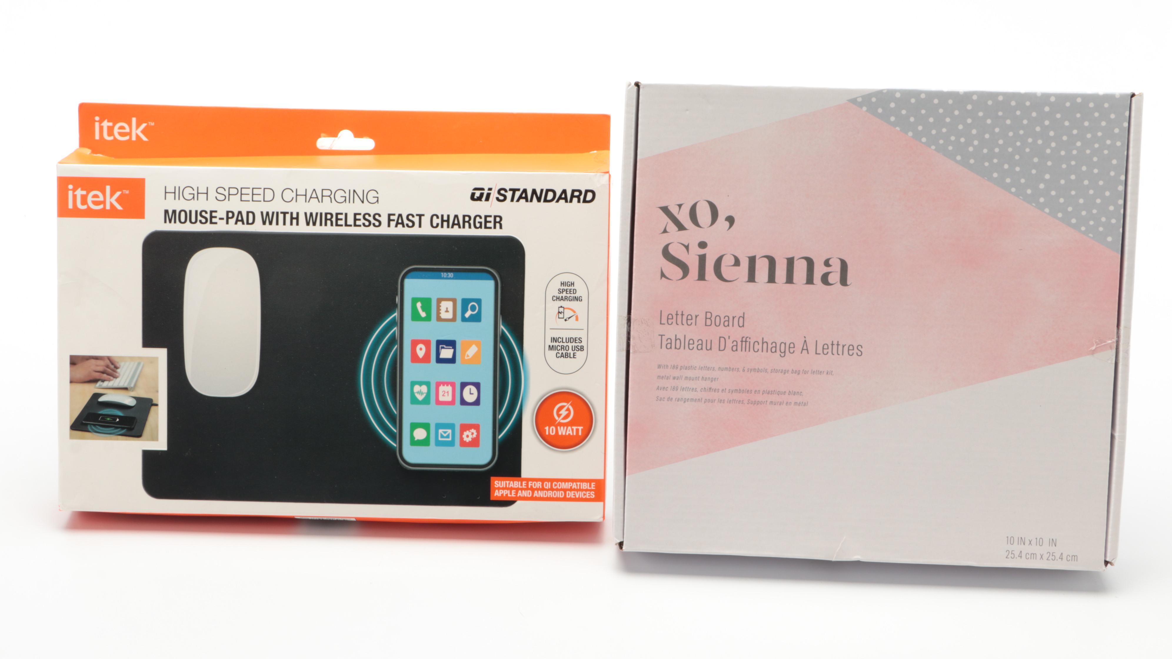 Contemporary Desktop and Patio Décor with Small Electronics