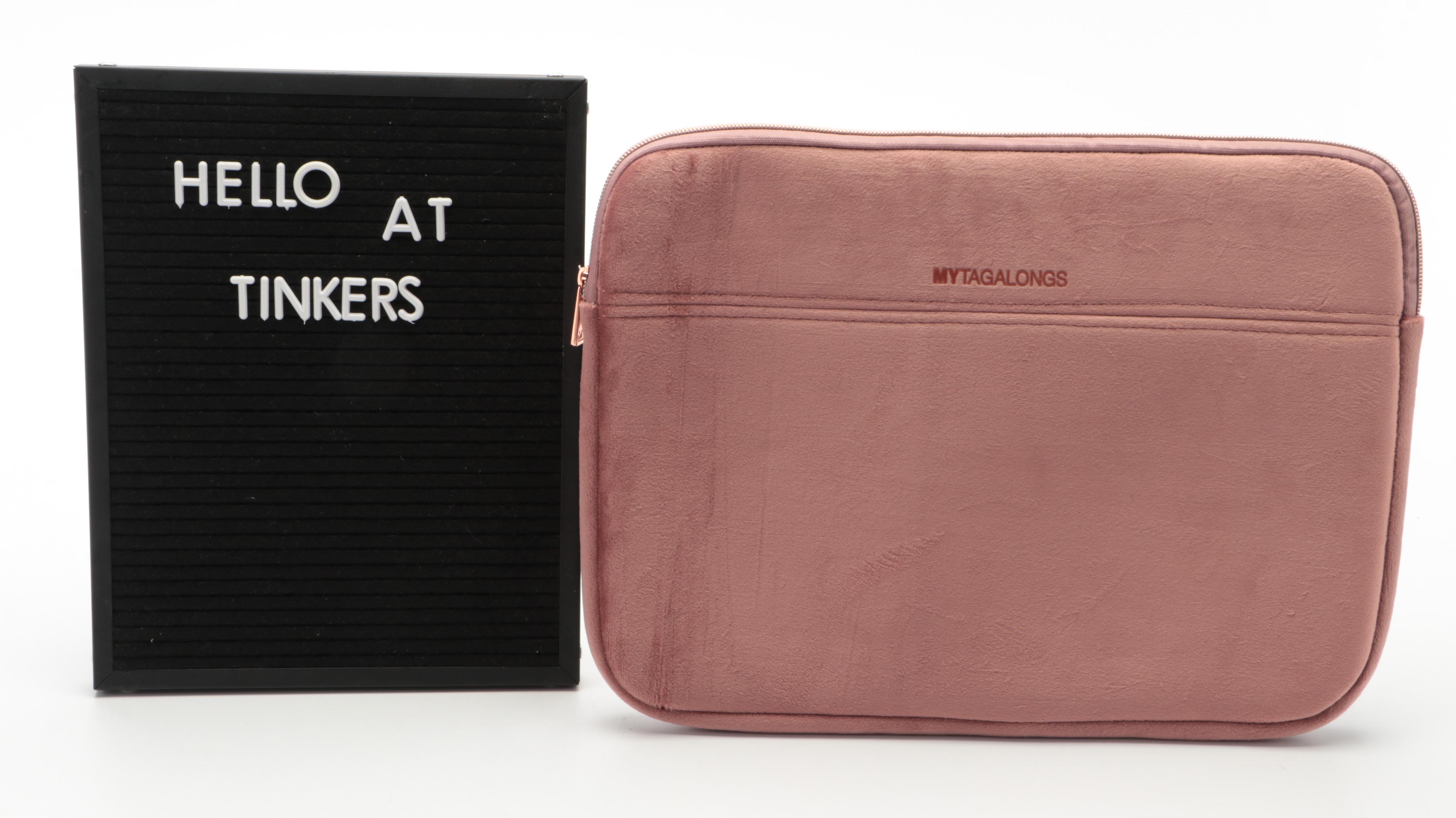 Contemporary Desktop and Patio Décor with Small Electronics