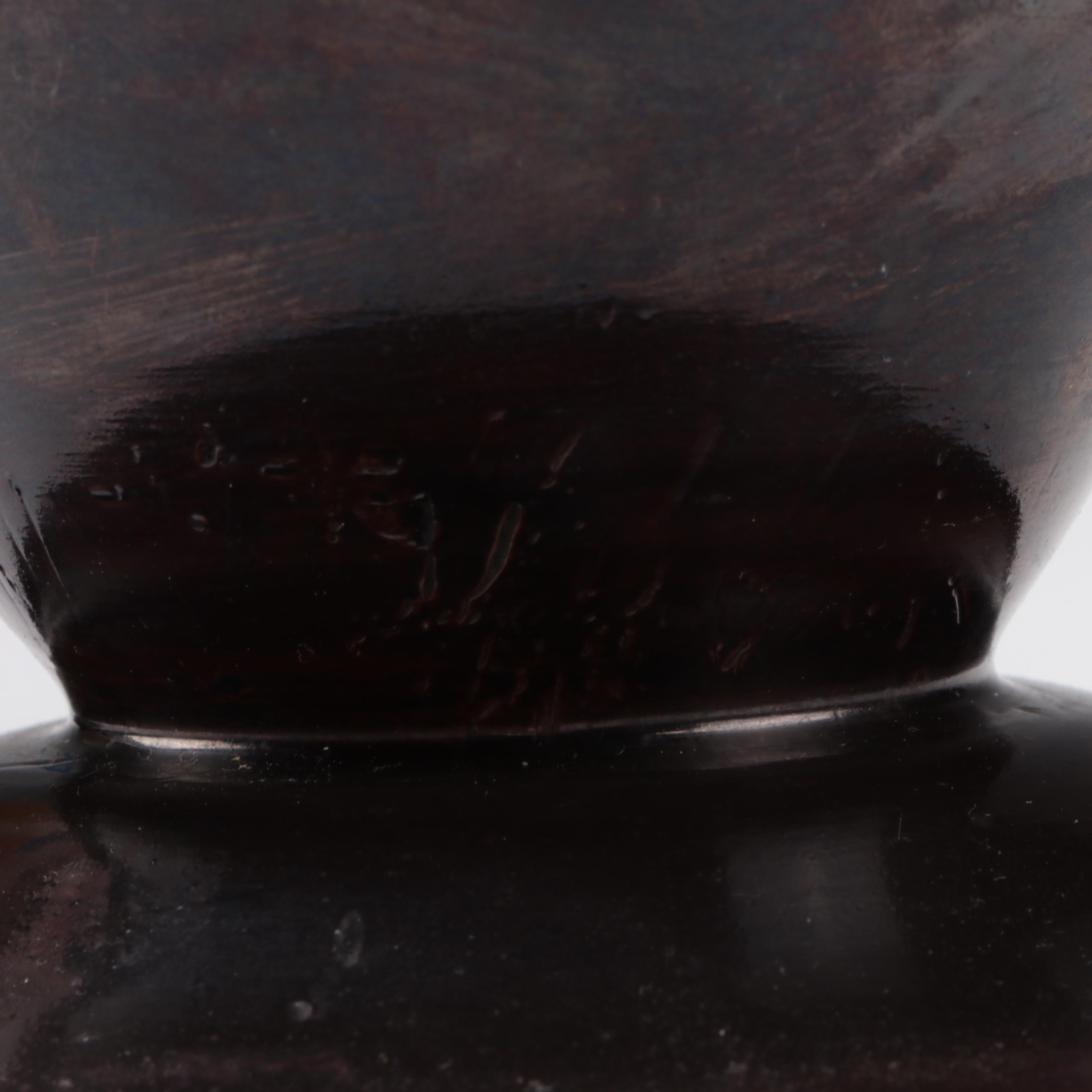 Pair of Victorian Enameled Opaline Glass Vases, Late 19th / Early 20th C.