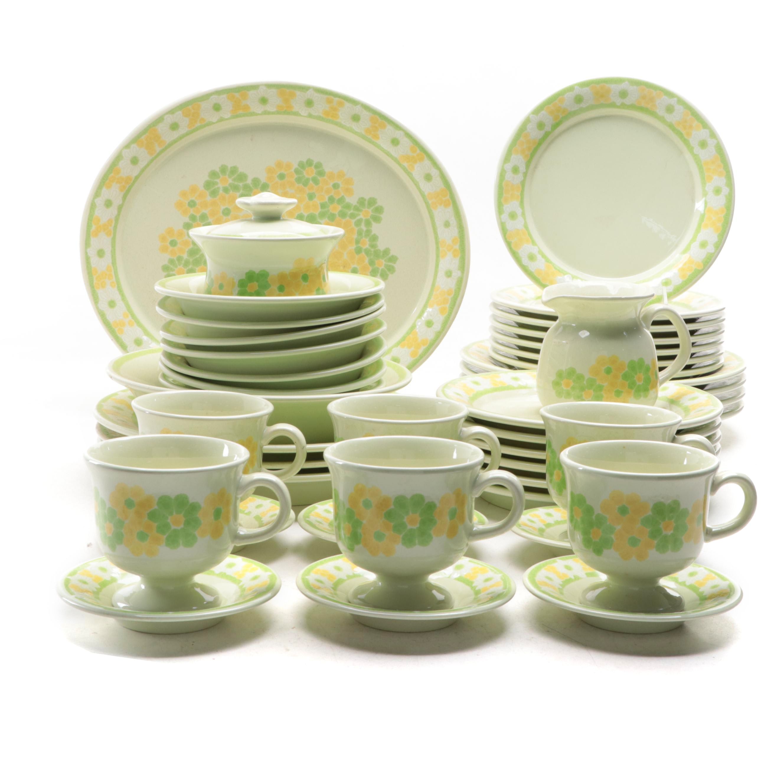 Franciscan "Picnic" Earthenware Dinnerware and Tableware, 1970s