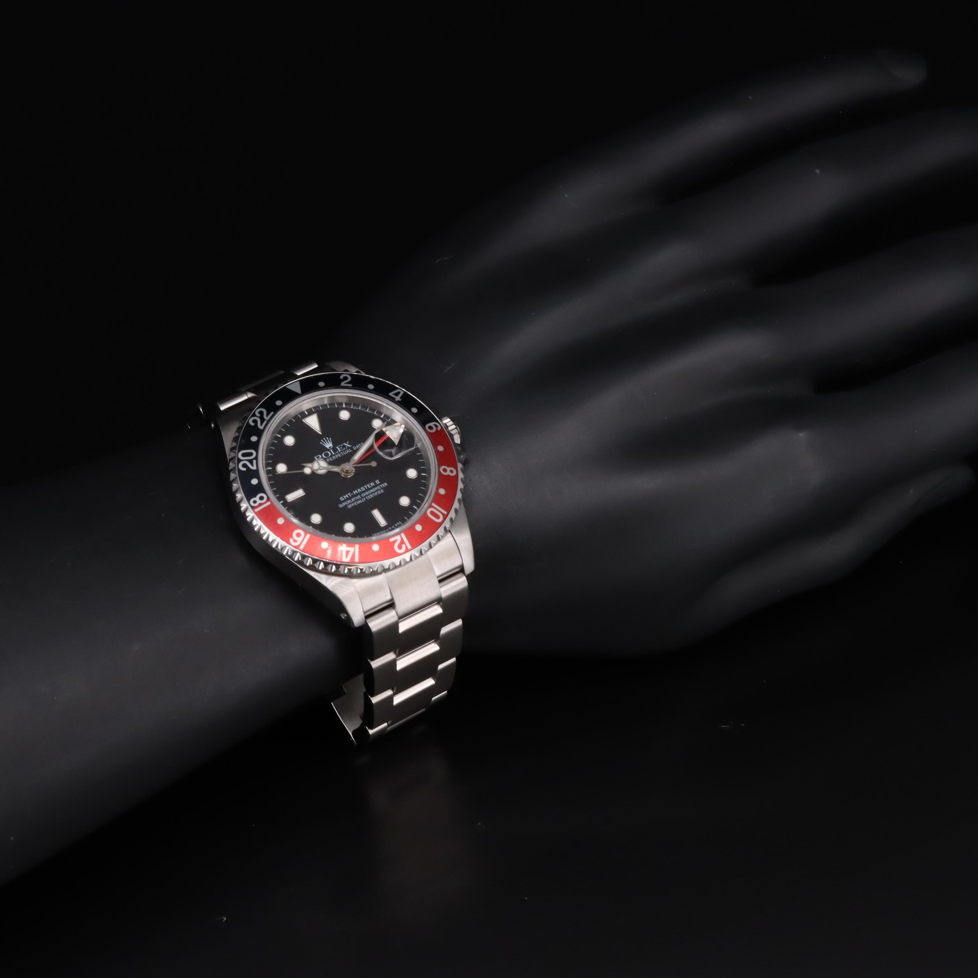 1991 Rolex GMT-Master II "Coke" Bezel Watch
