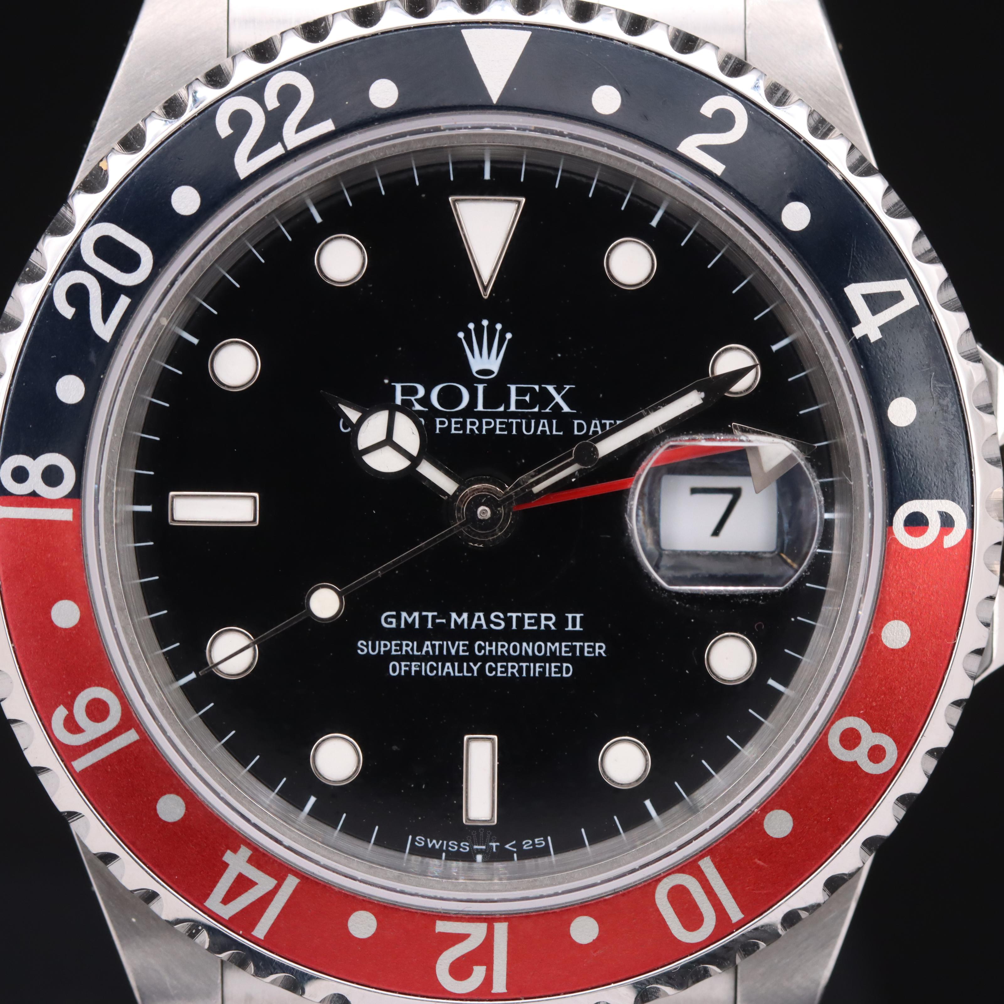 1991 Rolex GMT-Master II "Coke" Bezel Watch