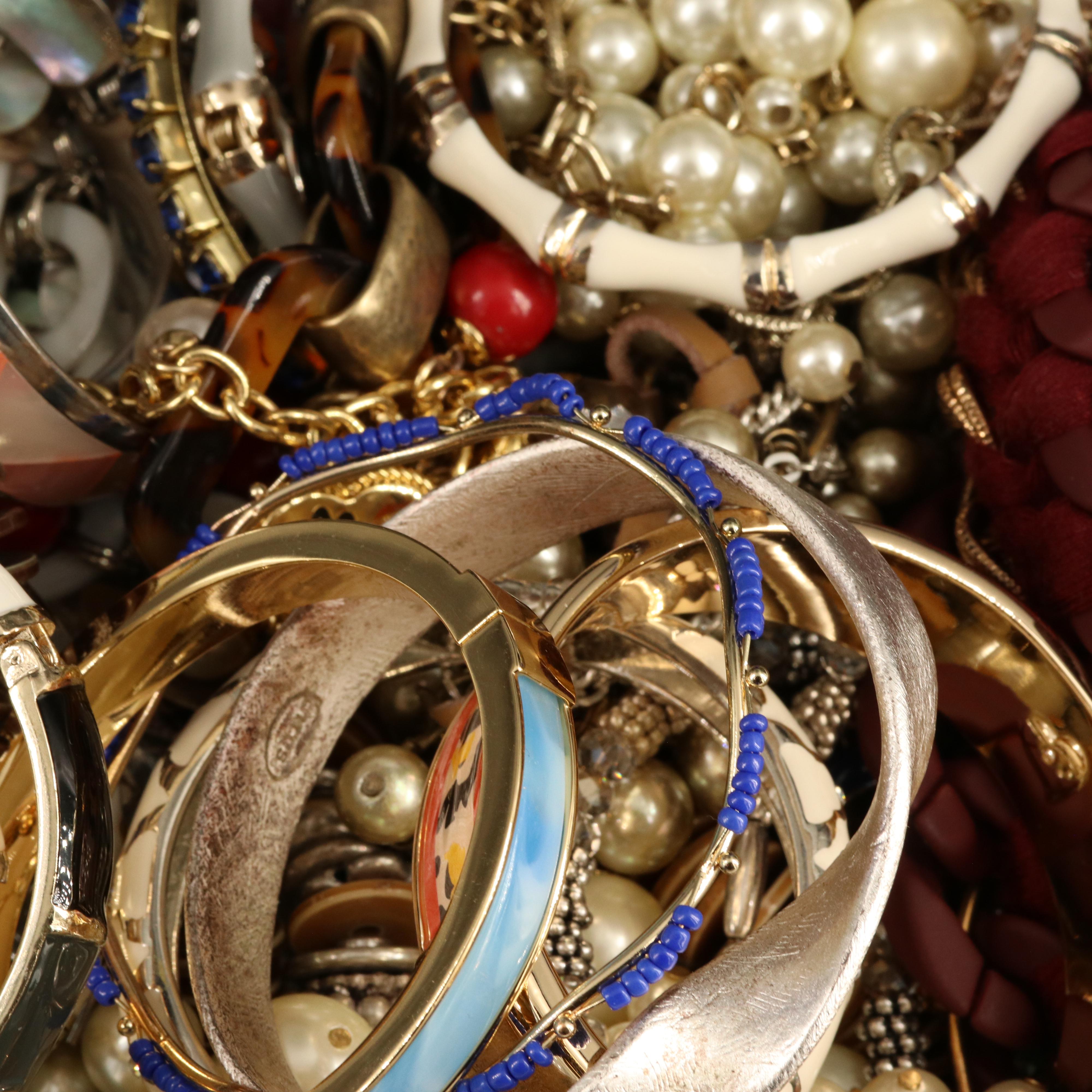 Horn, Shell and Rhinestones Featured in Jewelry Collection