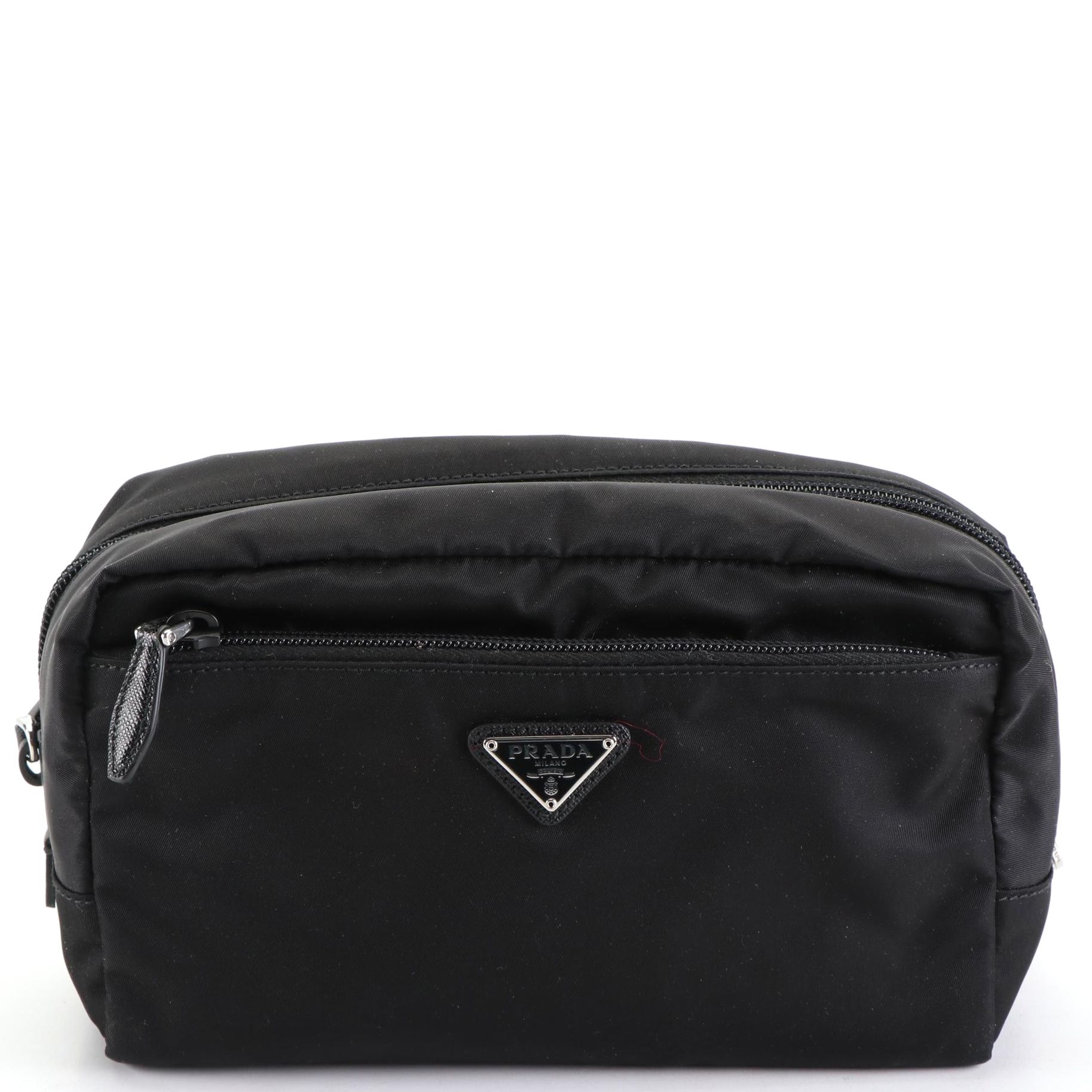 Prada Nylon Tessuto Zip Pouch