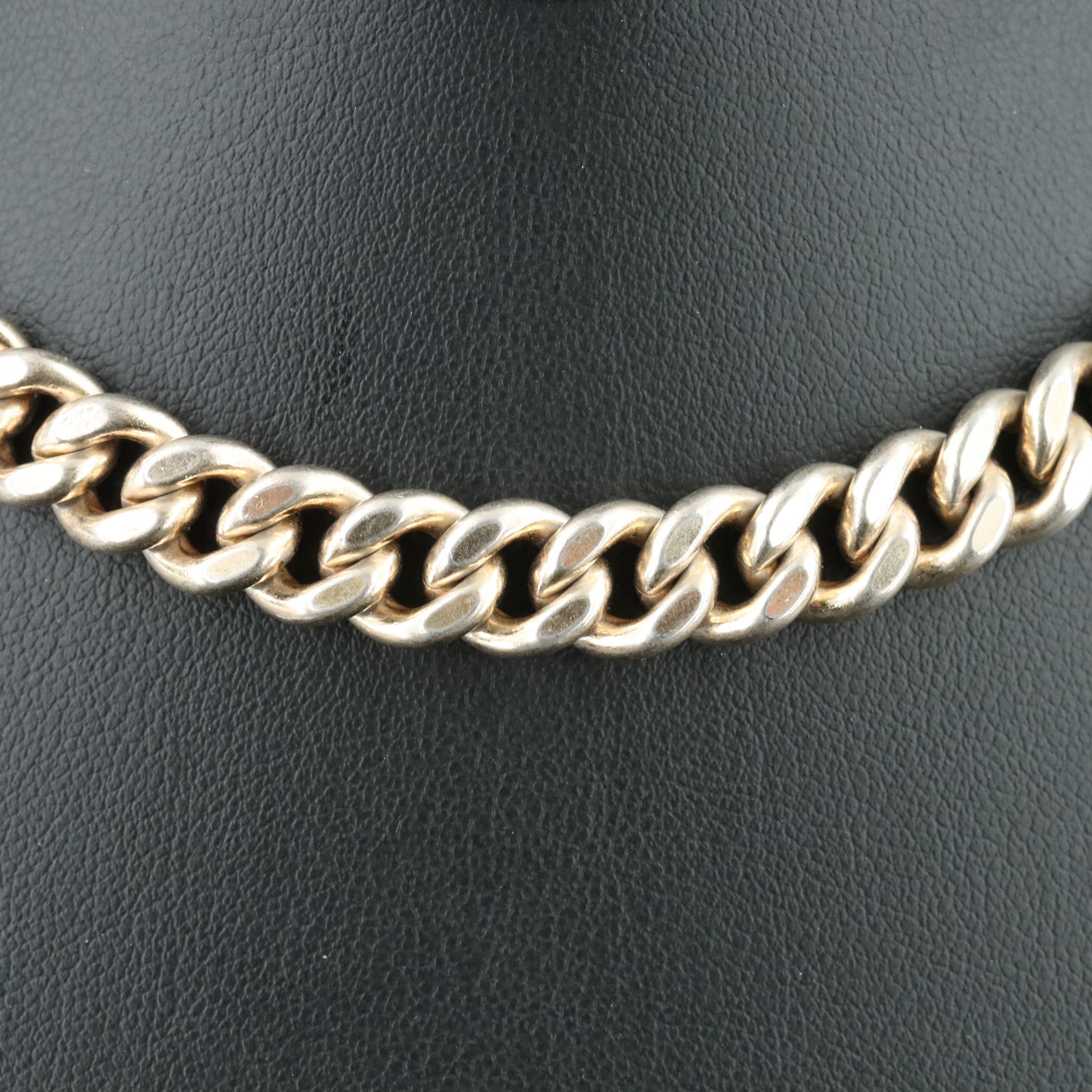 Sterling Cuban Link Necklace