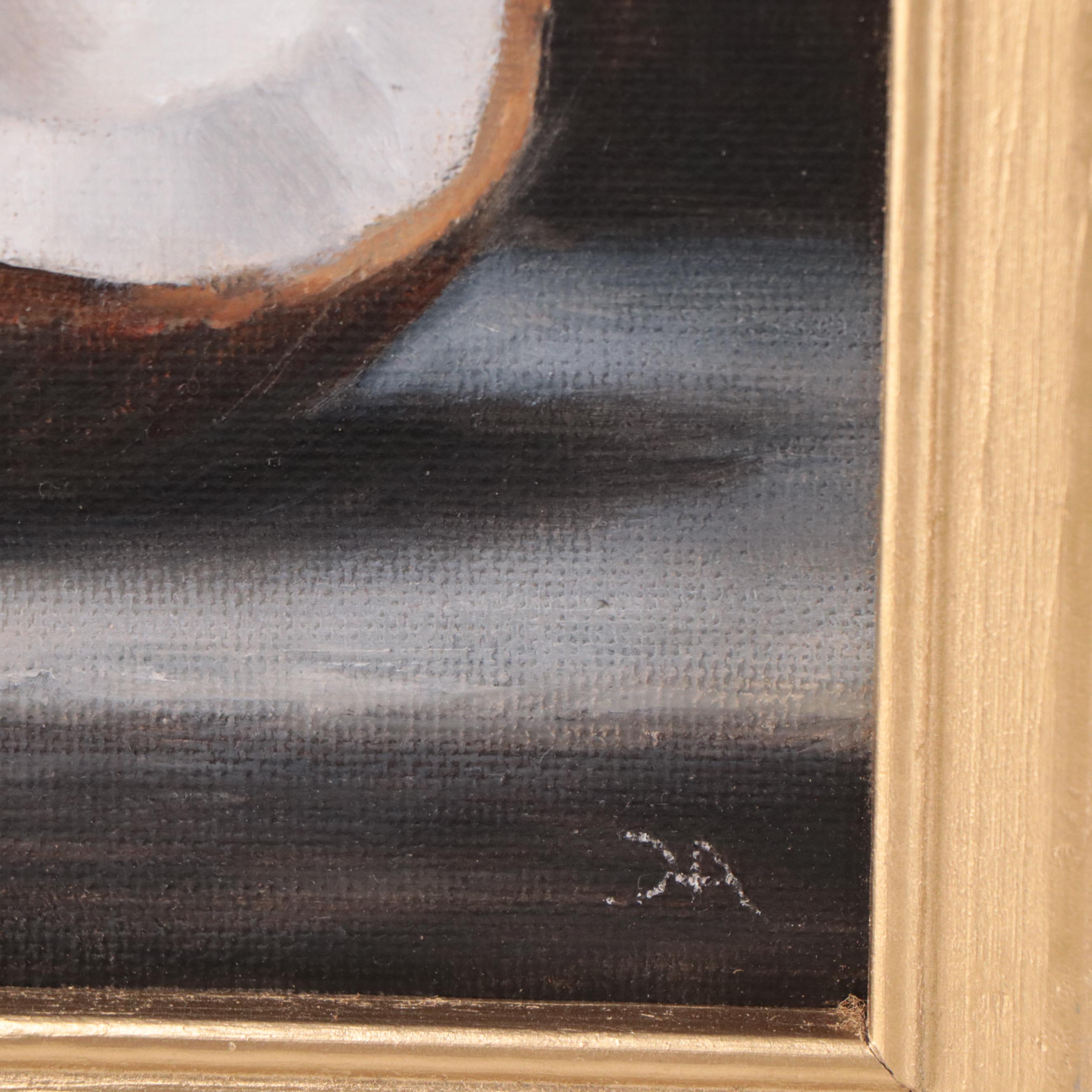 Houra H. Alghizzi Oil Painting "Coconut," 2023