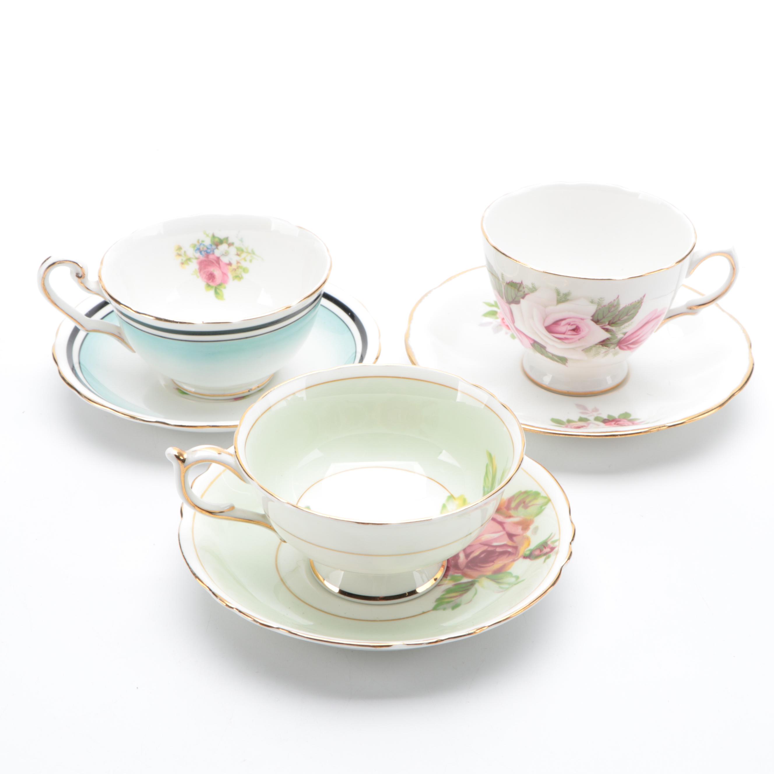 Royal Albert "Old Country Rose" Teapot with Assorted Porcelain Collection