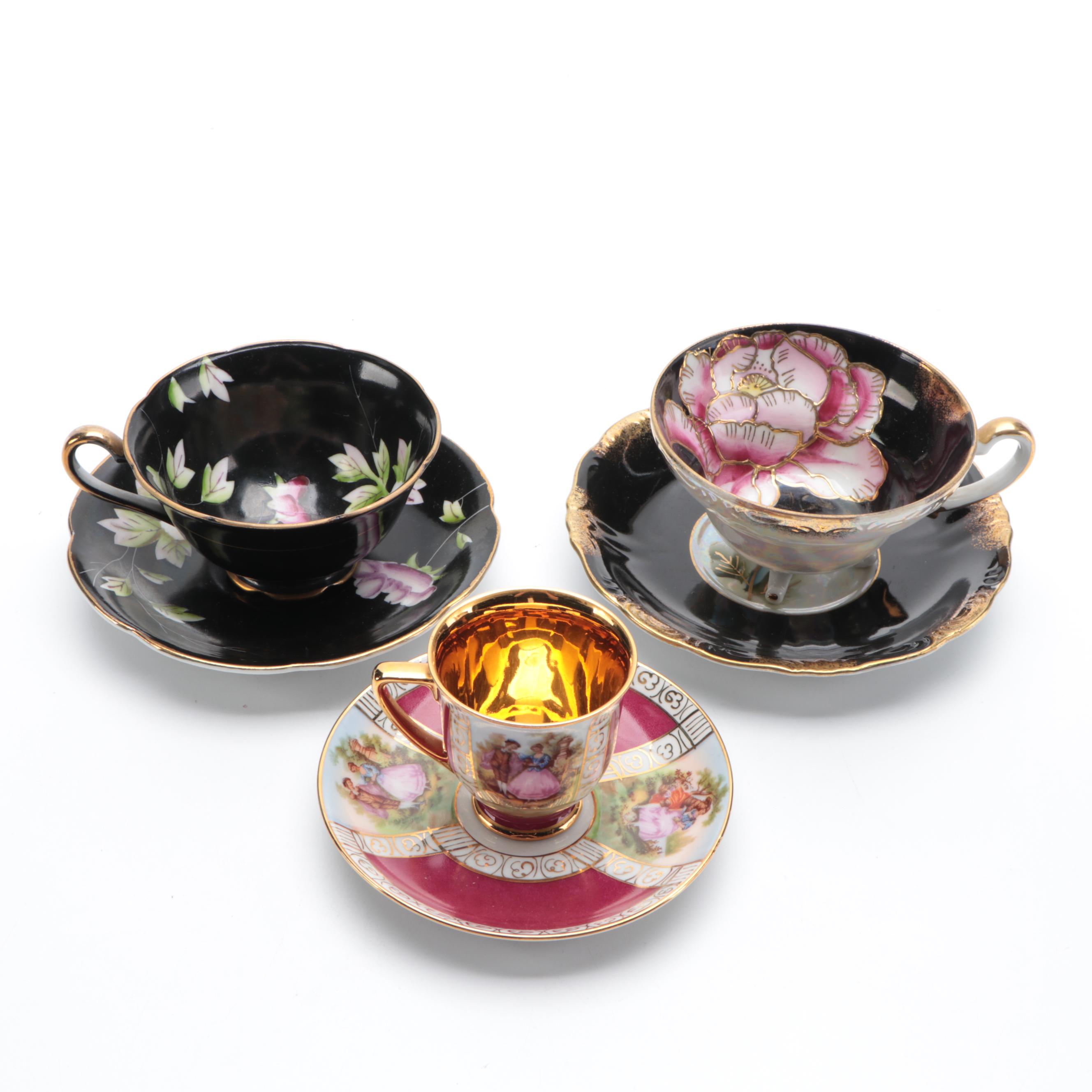 Royal Albert "Old Country Rose" Teapot with Assorted Porcelain Collection