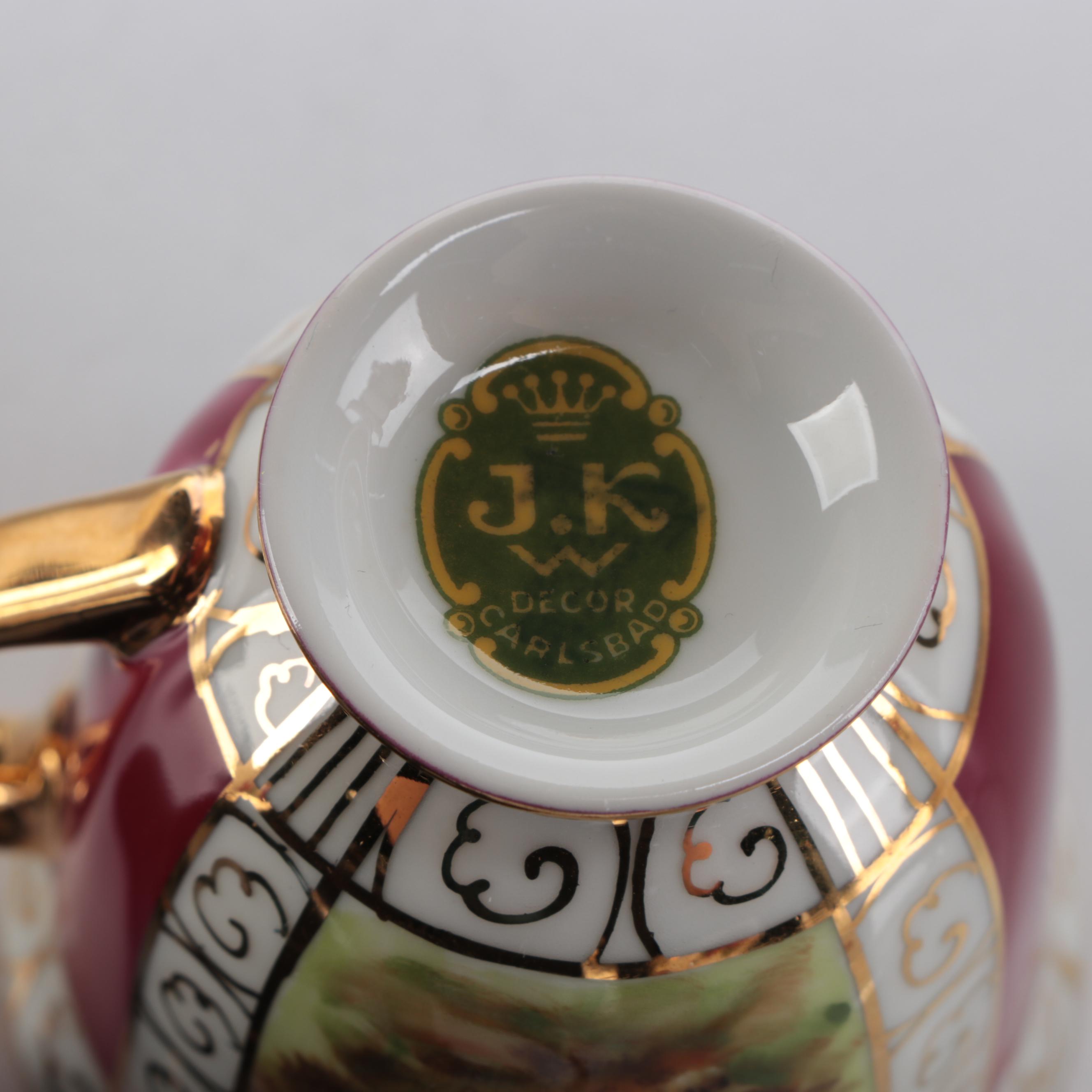 Royal Albert "Old Country Rose" Teapot with Assorted Porcelain Collection