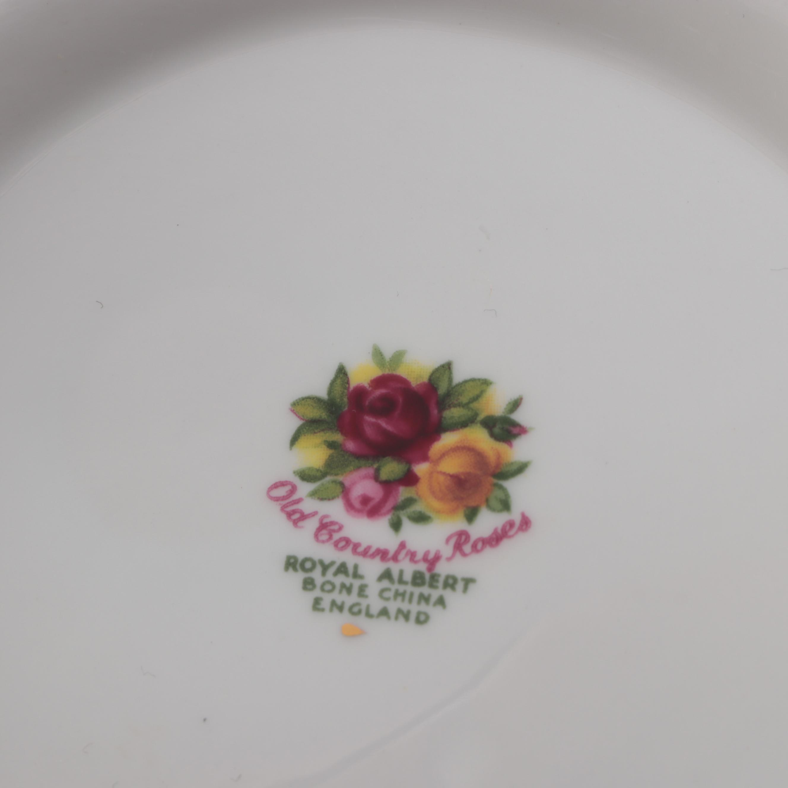 Royal Albert "Old Country Rose" Teapot with Assorted Porcelain Collection