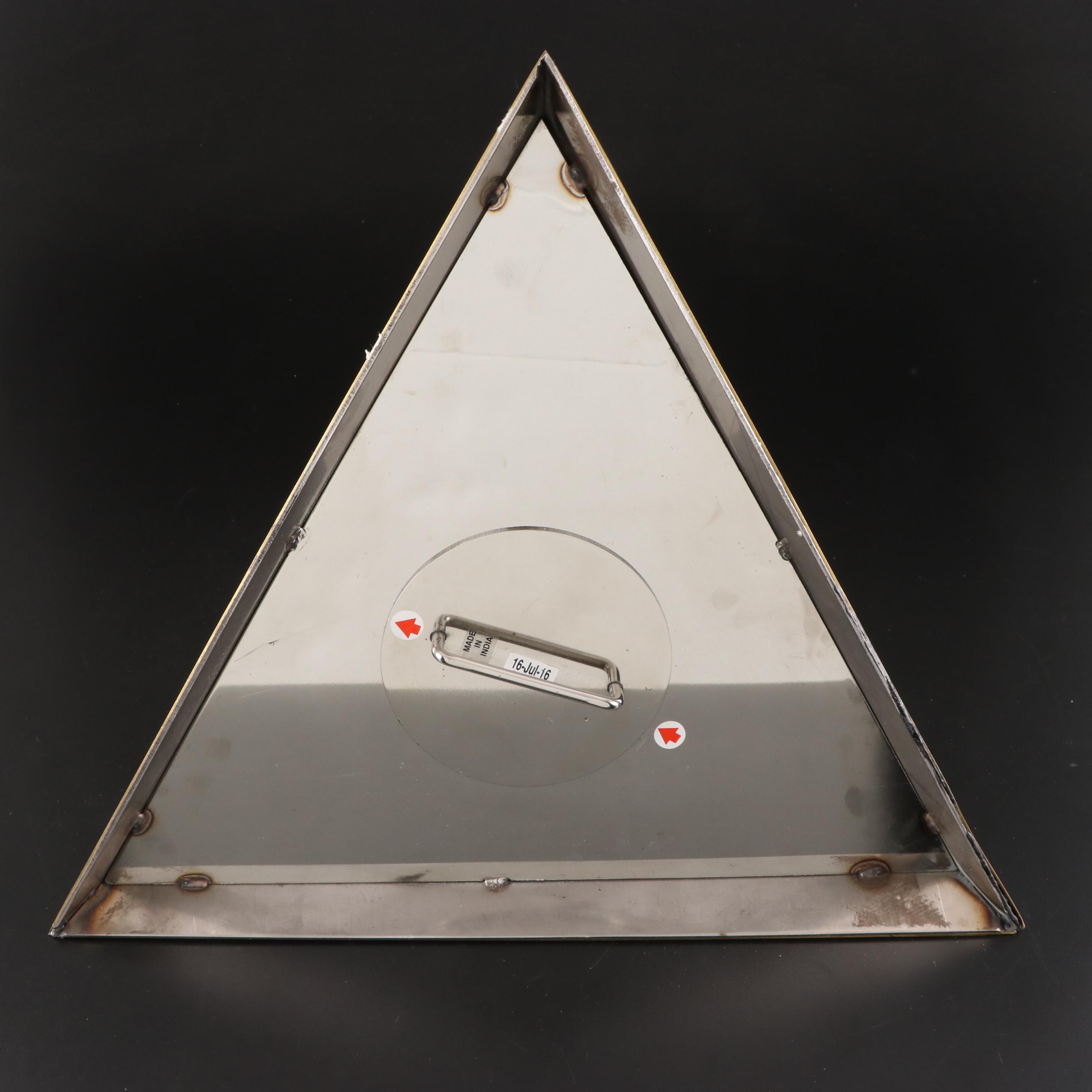 Nima Oberoi-Lunares Wishbone Bookends with Pyramid Bank