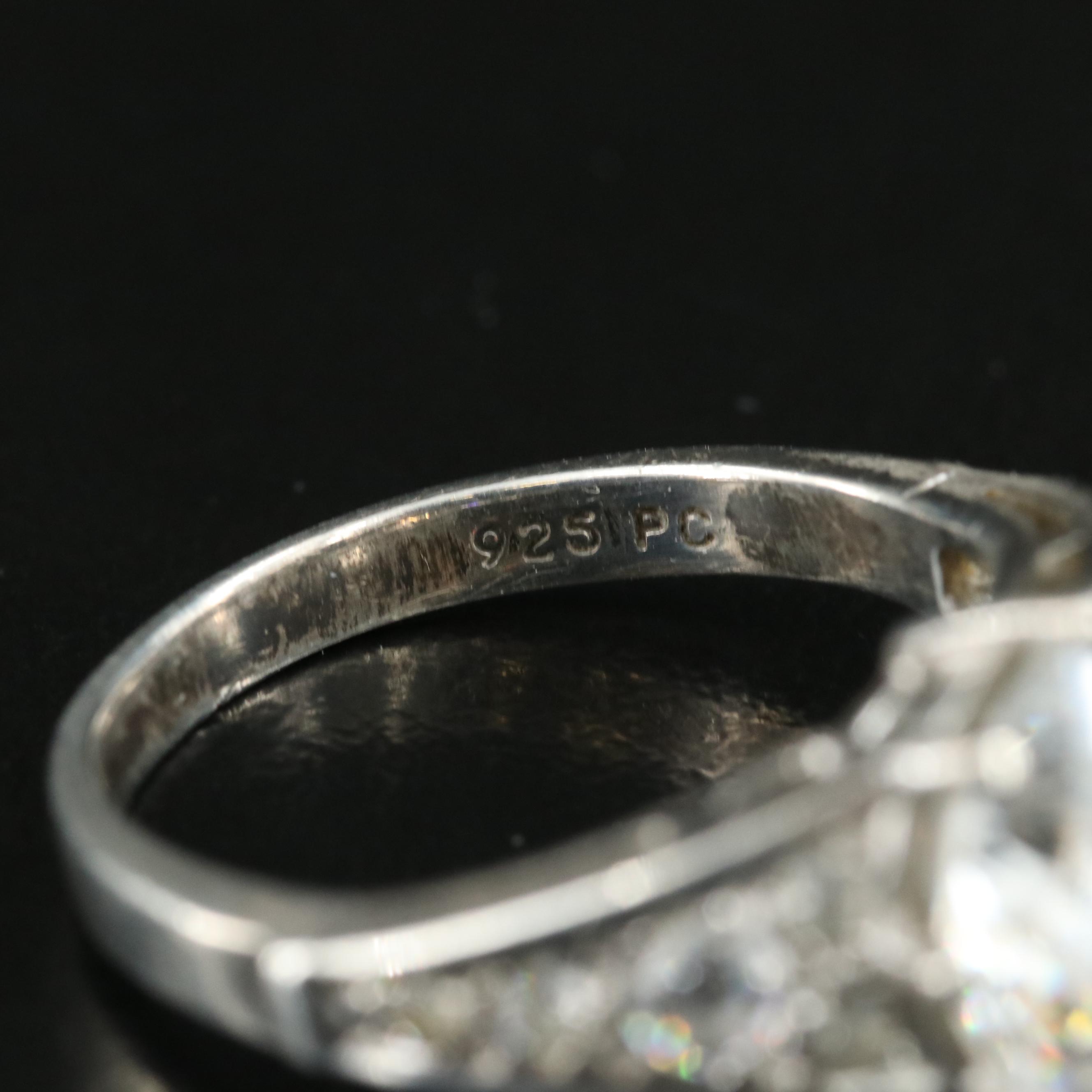 Sterling Cubic Zirconia Ring