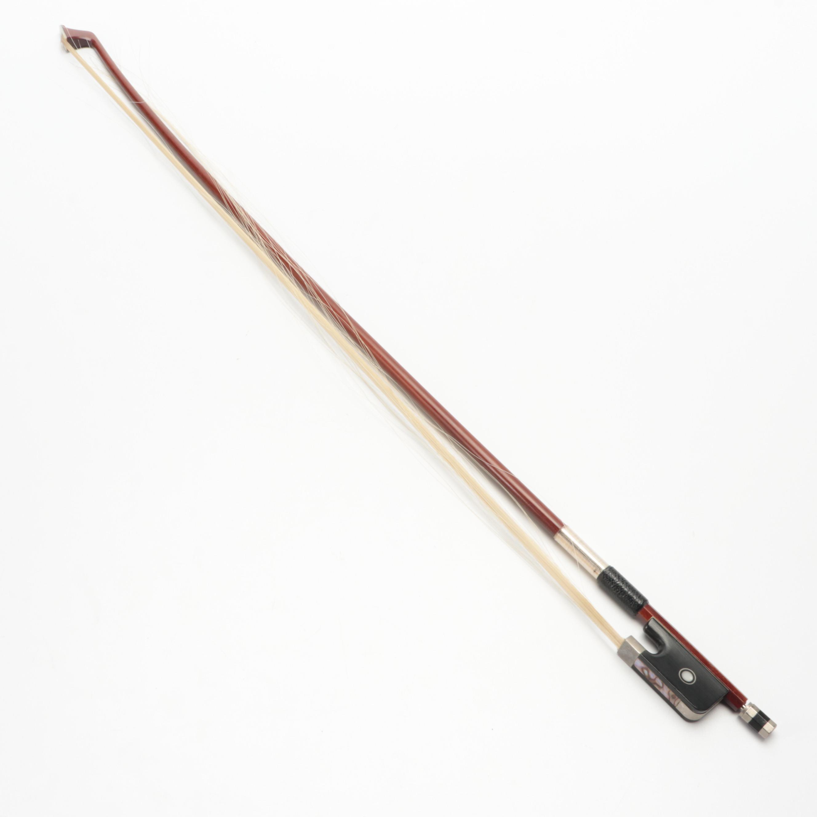 Wm. Lewis & Son Spruce, Maple, and Ebony Viola with Bow and Case