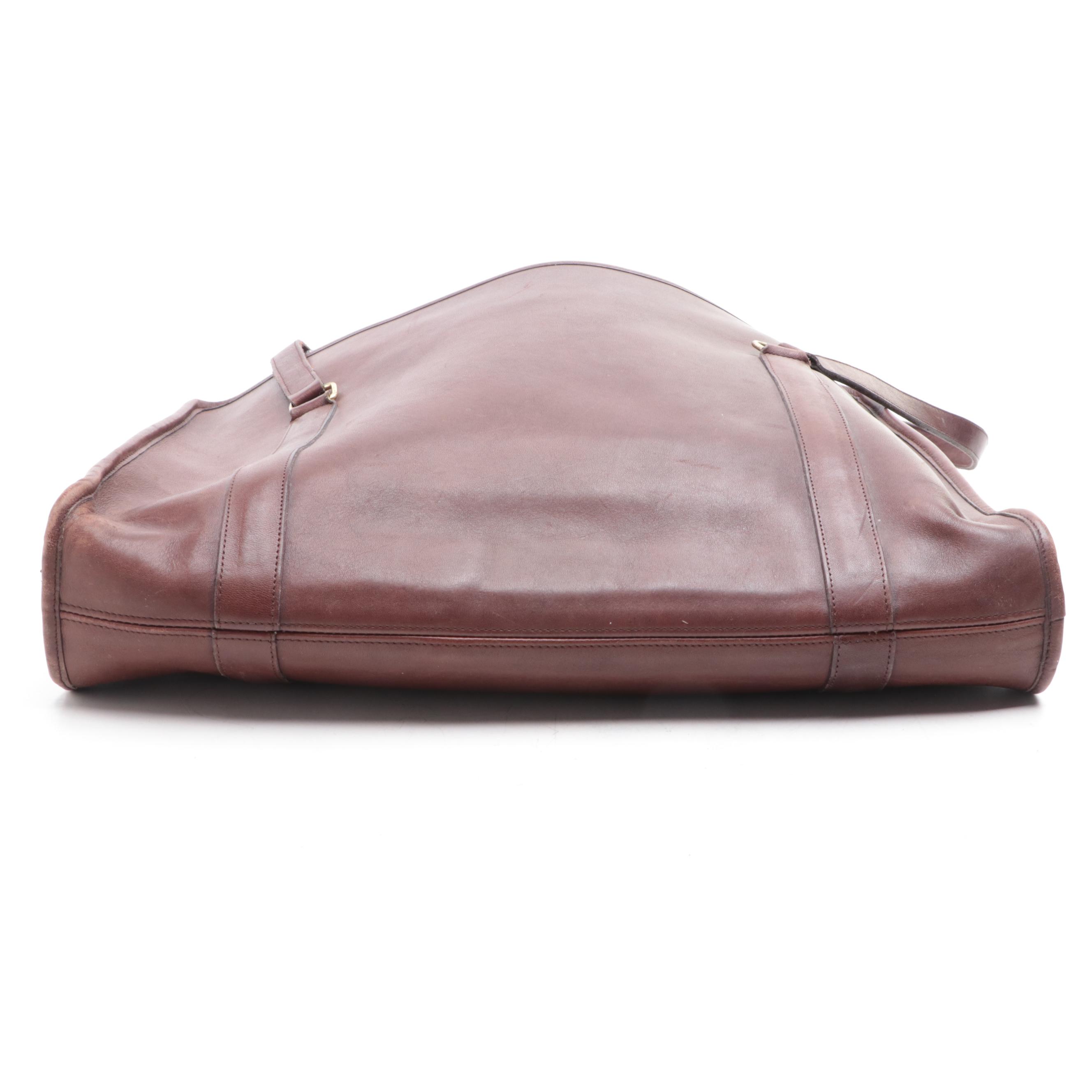 Coach Flap Front Shoulder Satchel in Glove Tanned Leather