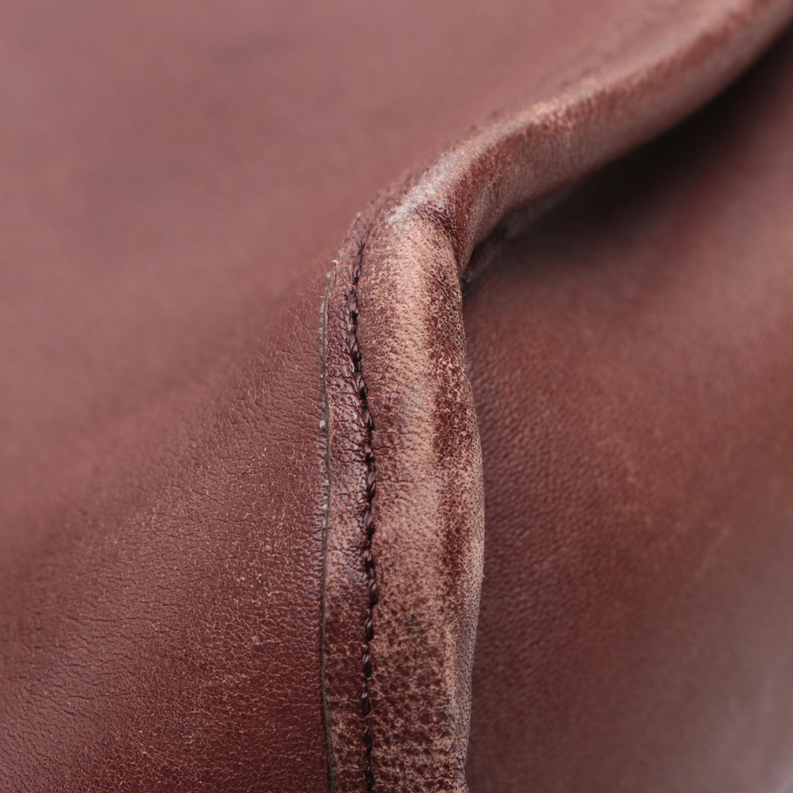 Coach Flap Front Shoulder Satchel in Glove Tanned Leather